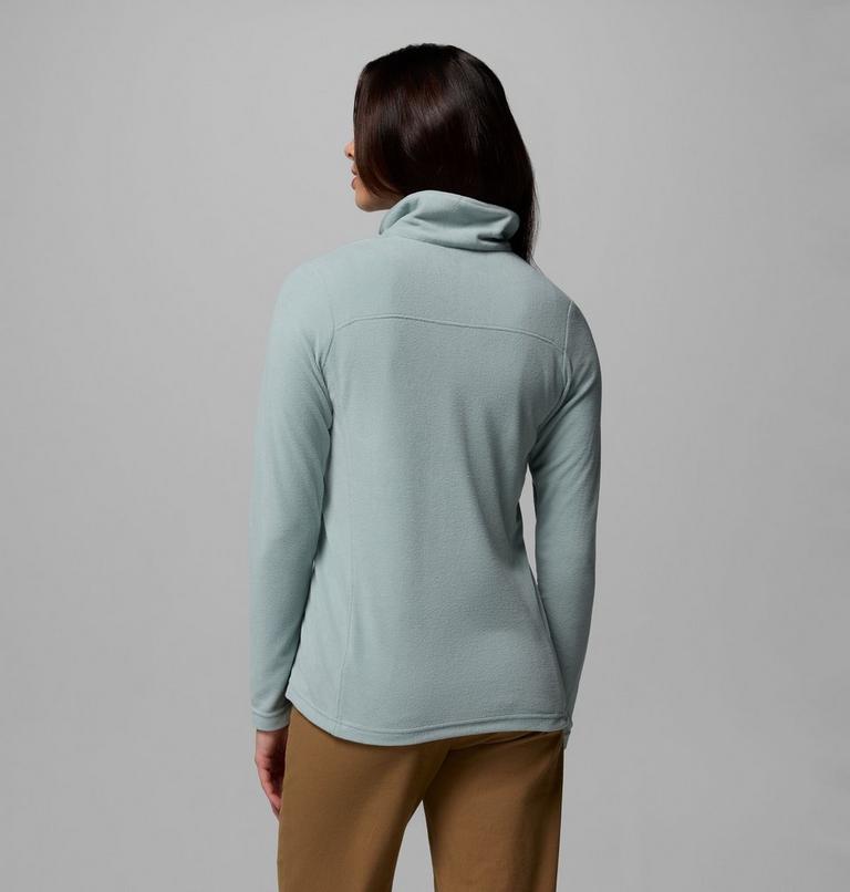 Women's Lake Aloha Half Zip Fleece, Color: Crushed Blue, image 3
