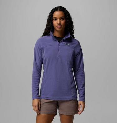 Women's Lake Aloha Half Zip Fleece, Color: Stormwatch, image 1