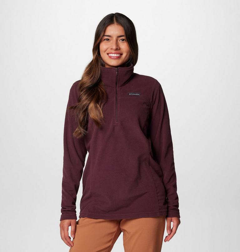 Women's Lake Aloha Half Zip Fleece, Color: Moonvista, image 1