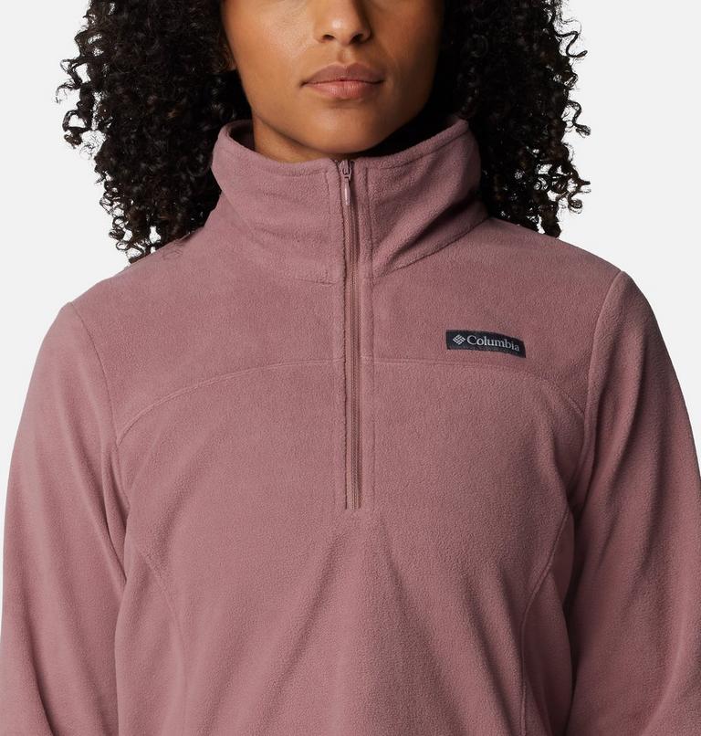 Women's Lake Aloha Half Zip Fleece, Color: Fig, image 4
