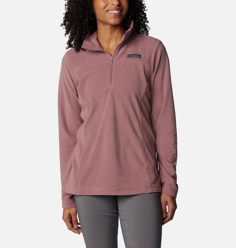 Women's Lake Aloha Half Zip Fleece, Color: Fig, image 1