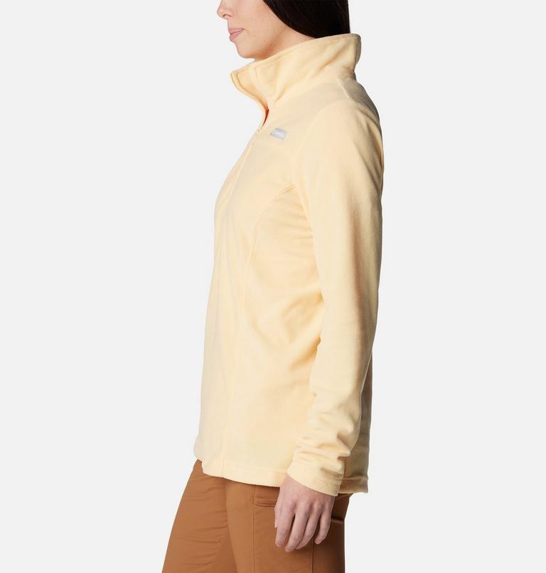 Women's Lake Aloha Half Zip Fleece, Color: Sunkissed, image 3