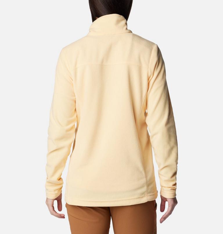 Women's Lake Aloha Half Zip Fleece, Color: Sunkissed, image 2