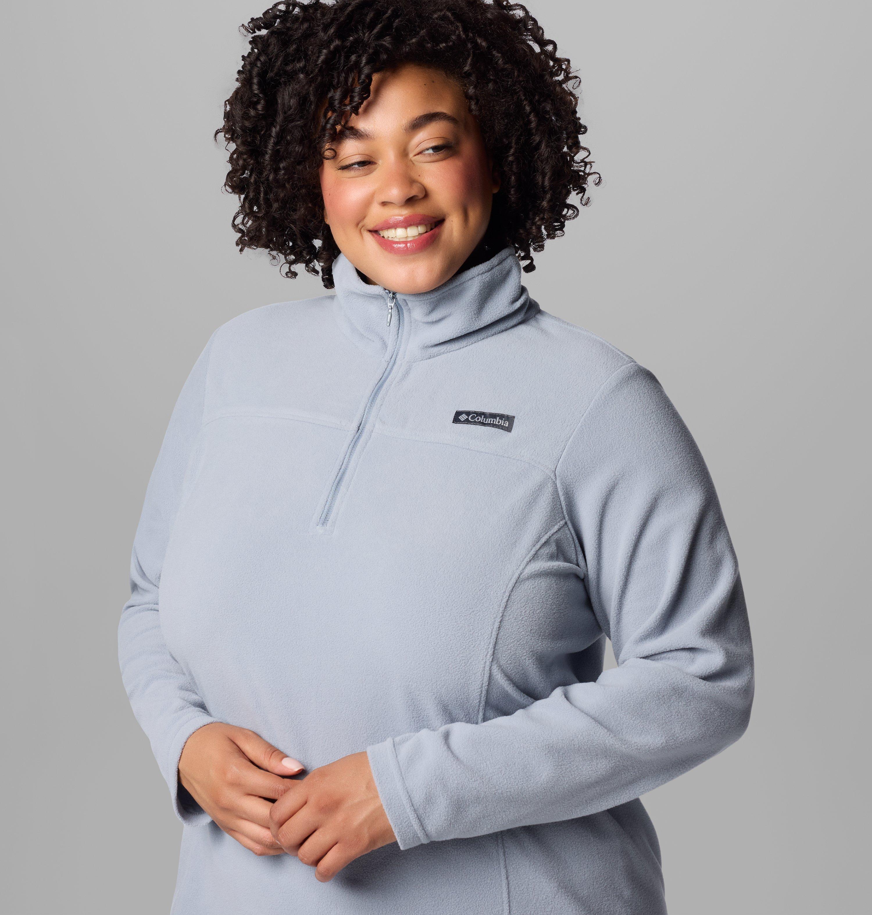 Women's Lake Aloha Half Zip Fleece Pullover - Plus Size 5
