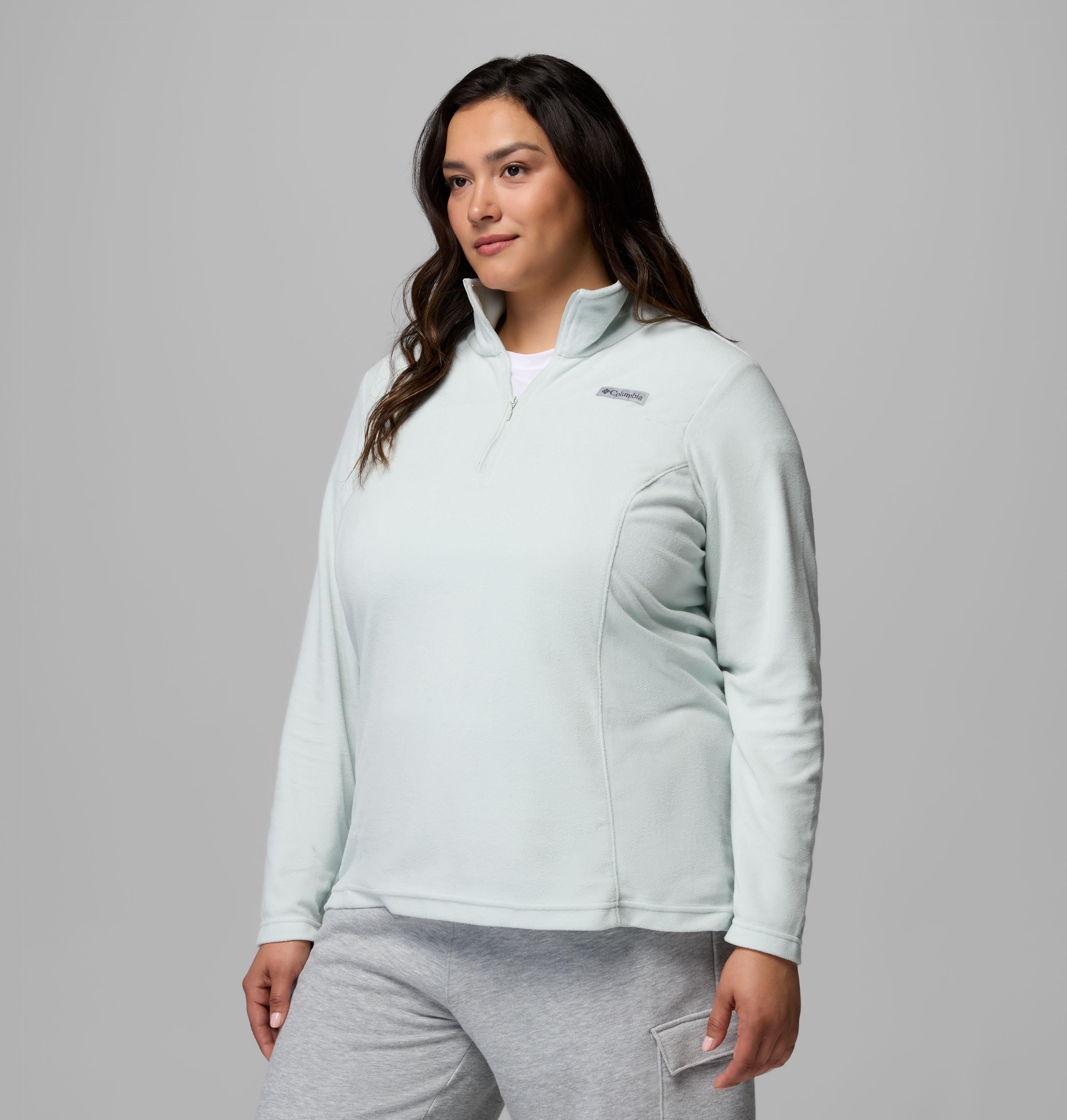 Women's Lake Aloha Half Zip Fleece Pullover - Plus Size | 309 | 2X 4
