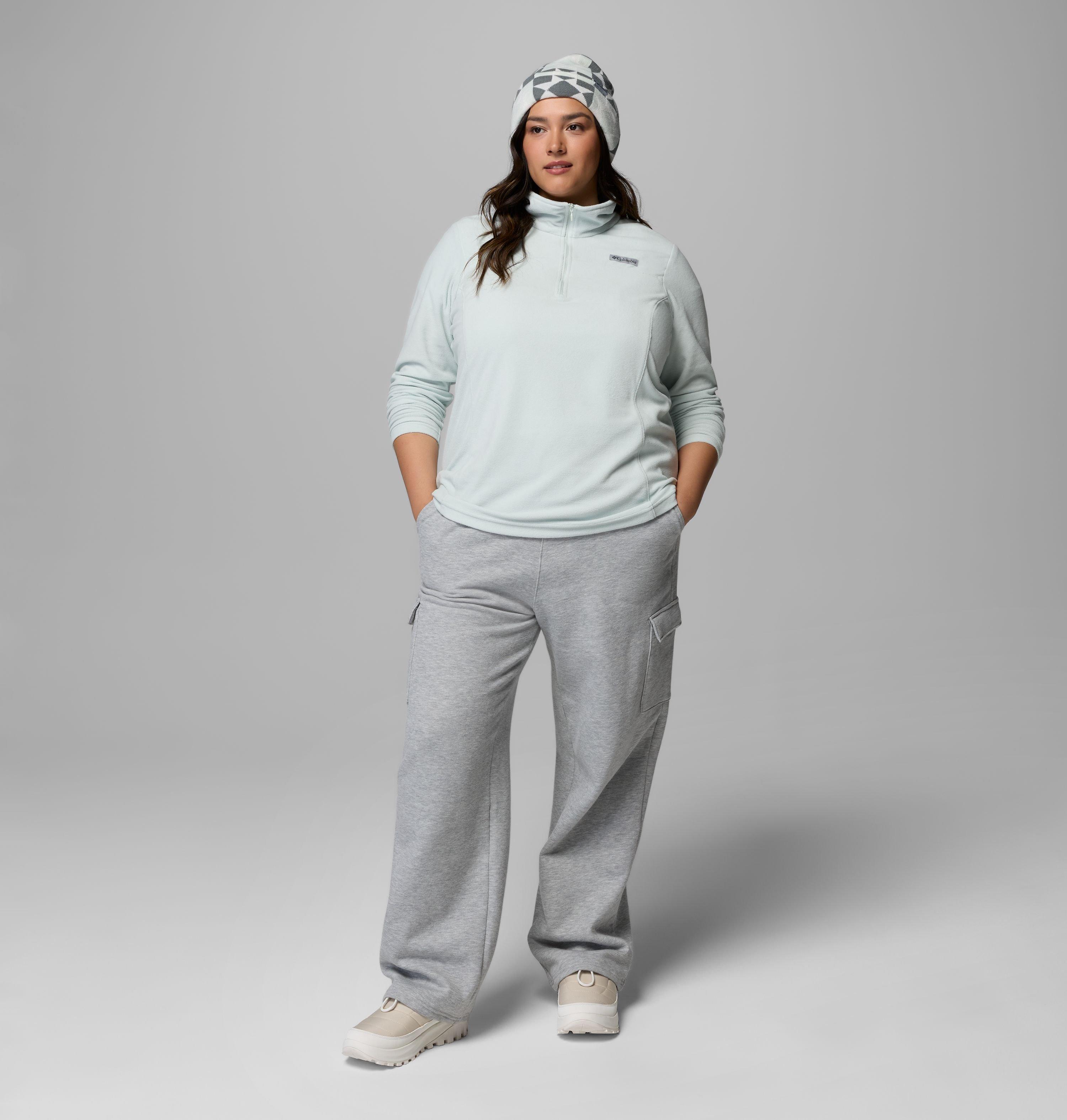 Women's Lake Aloha Half Zip Fleece Pullover - Plus Size | 309 | 2X 2