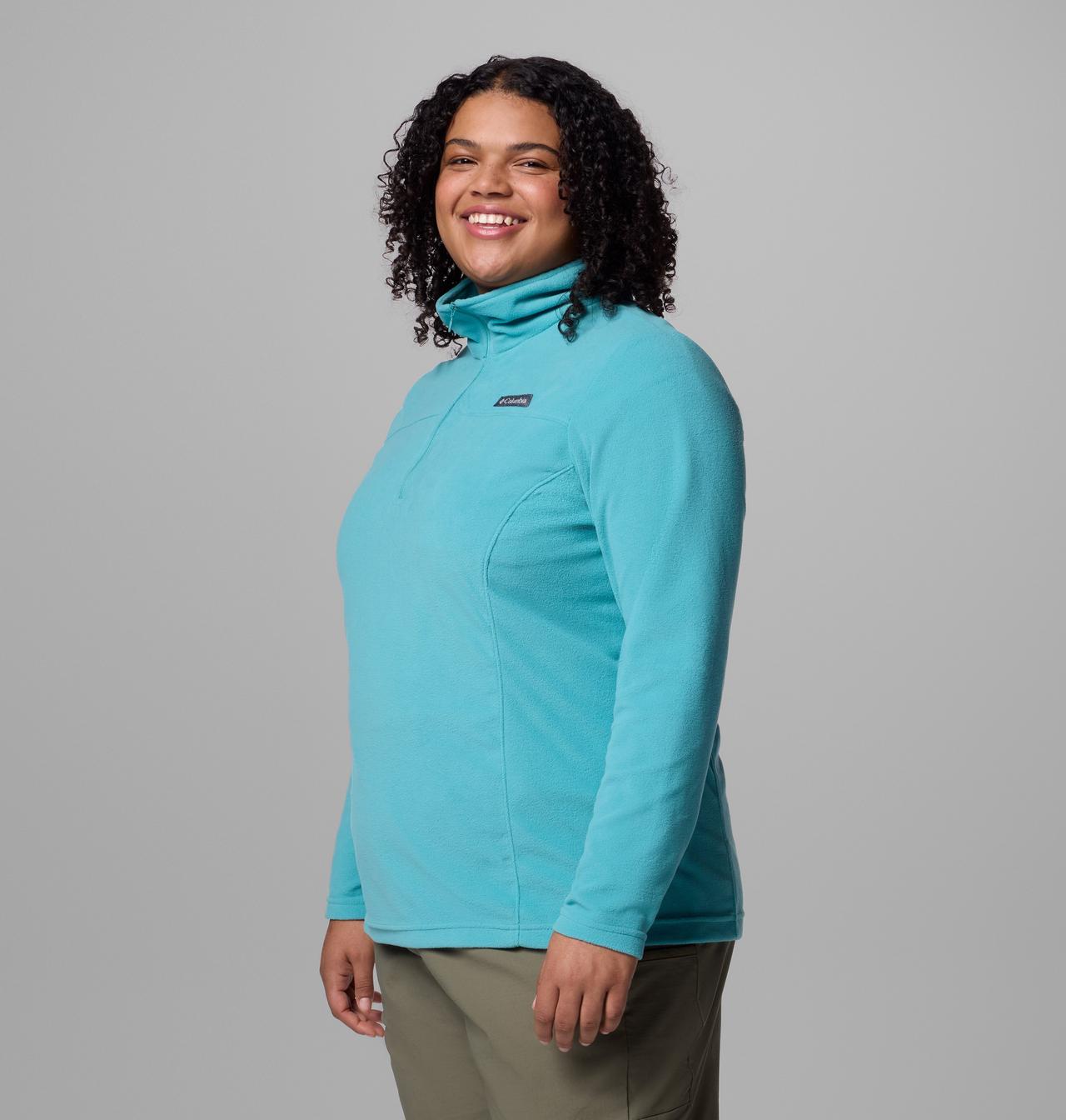 Women's Lake Aloha™ Half Zip Fleece Pullover - Plus Size | 330 | 3X 3