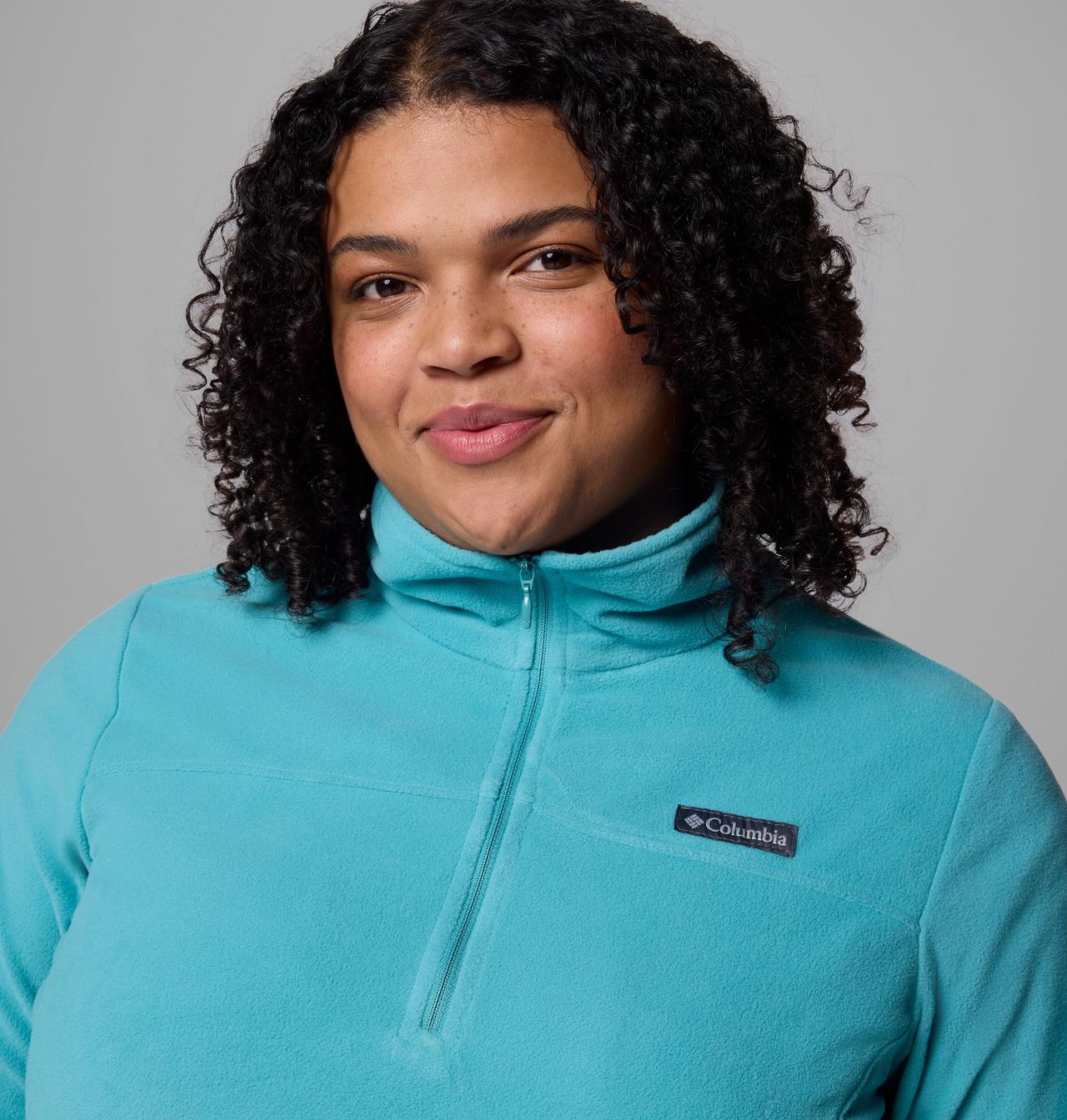 Women's Lake Aloha™ Half Zip Fleece Pullover - Plus Size | 330 | 3X 4