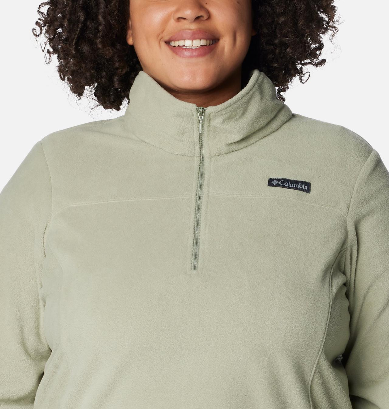 Women's Lake Aloha™ Half Zip Fleece Pullover - Plus Size 4