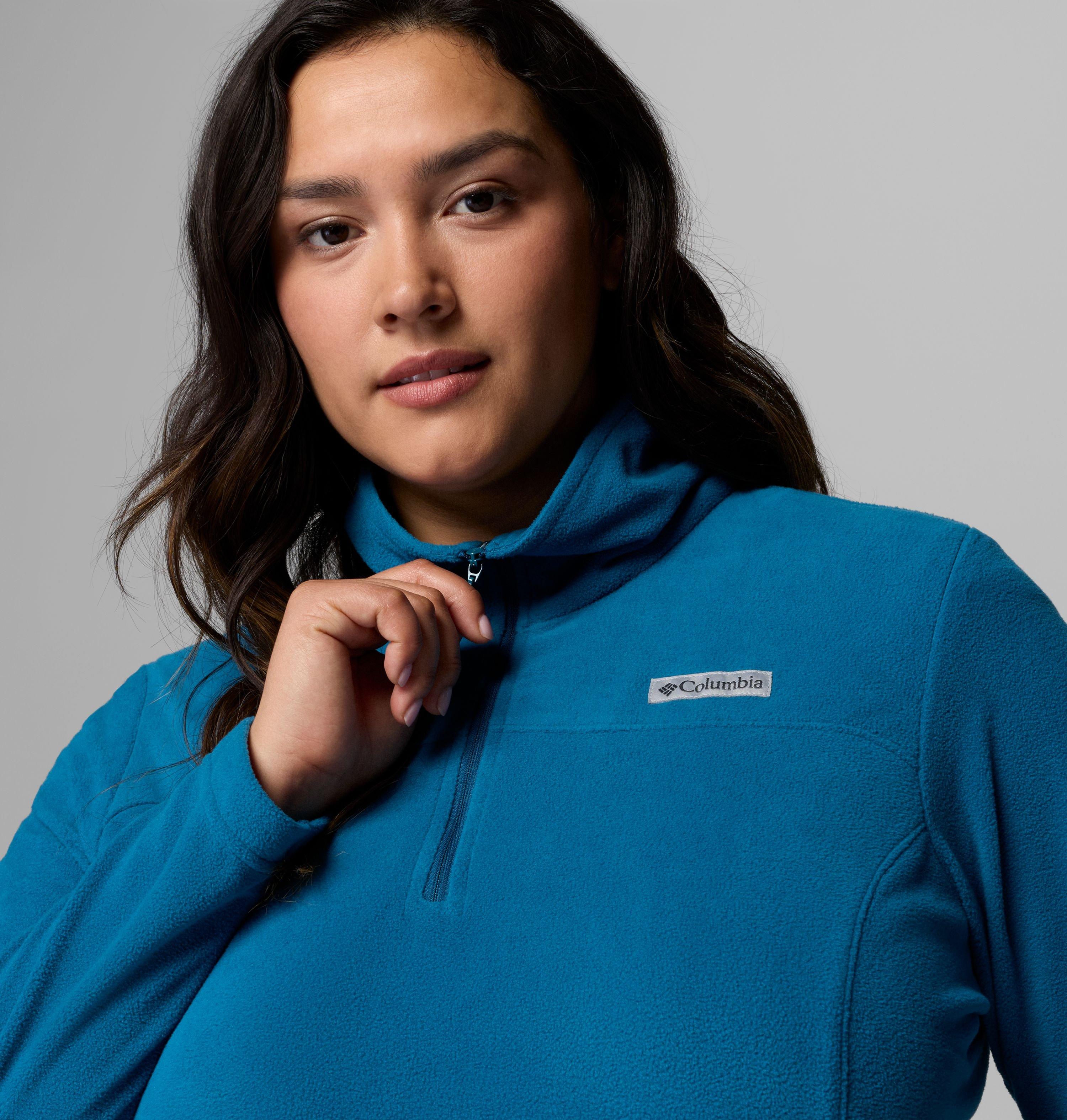 Women's Lake Aloha Half Zip Fleece Pullover - Plus Size | 442 | 3X 5