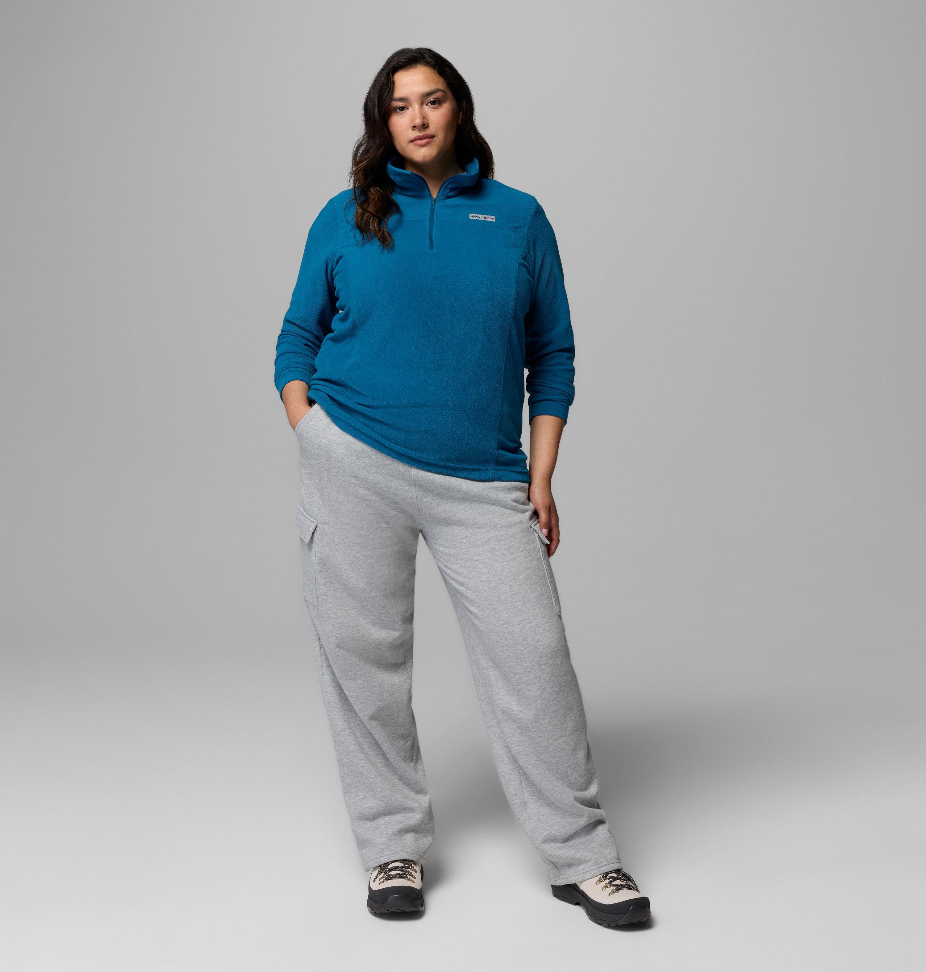 Women's Lake Aloha Half Zip Fleece Pullover - Plus Size | 442 | 3X 2