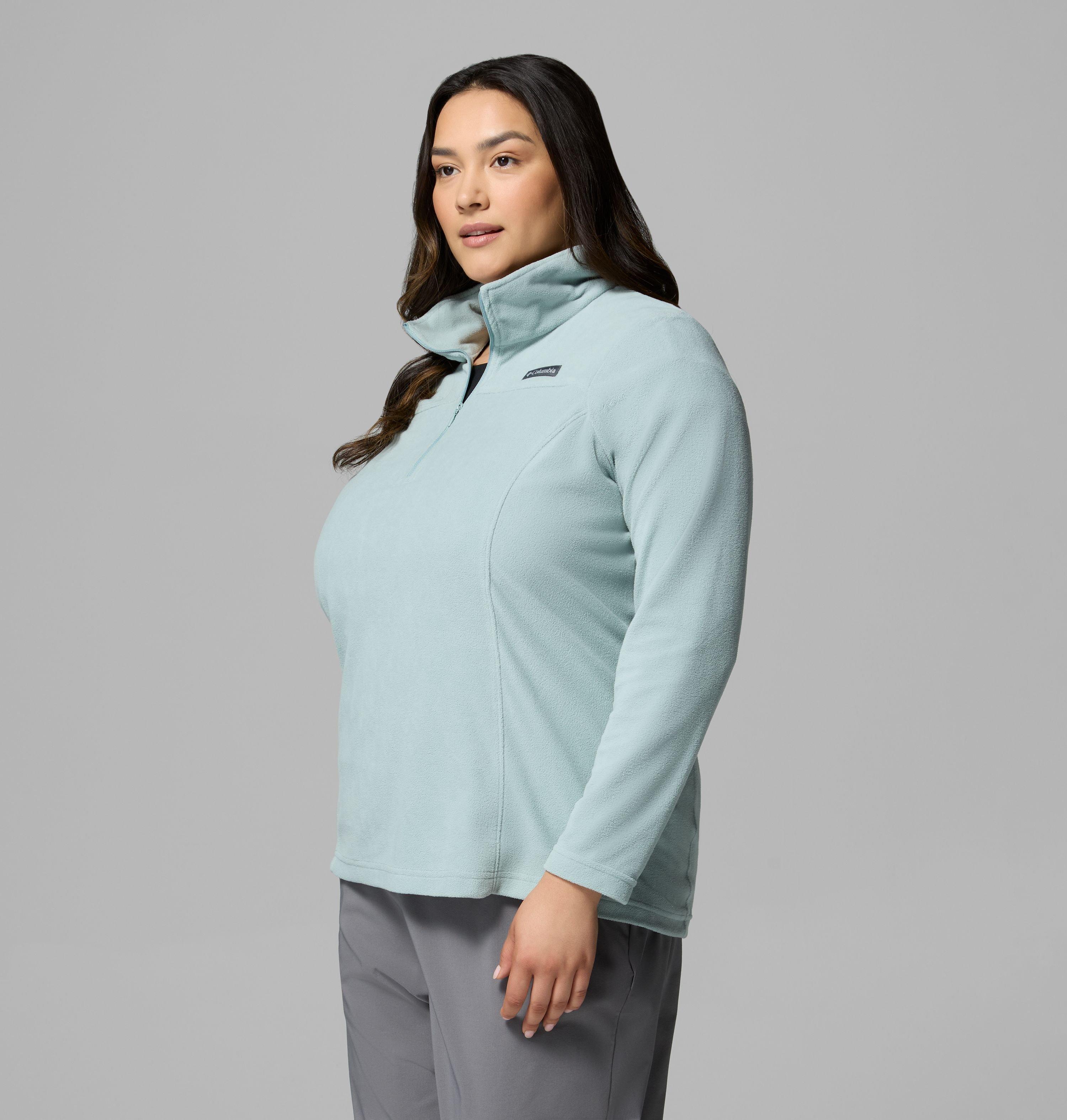 Women's Lake Aloha Half Zip Fleece Pullover - Plus Size 4