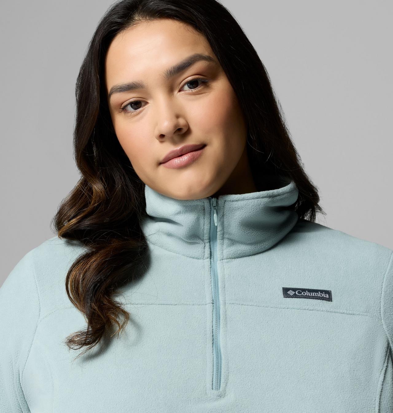 Women's Lake Aloha™ Half Zip Fleece Pullover - Plus Size 5