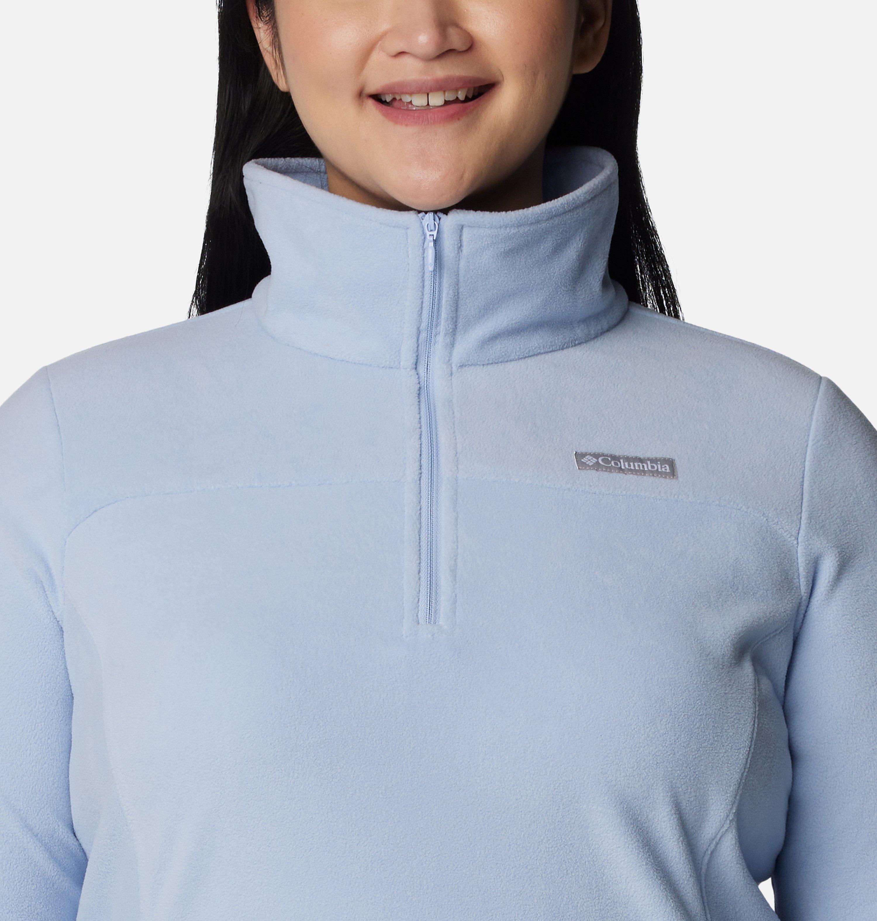 Women's Lake Aloha Half Zip Fleece Pullover - Plus Size 4