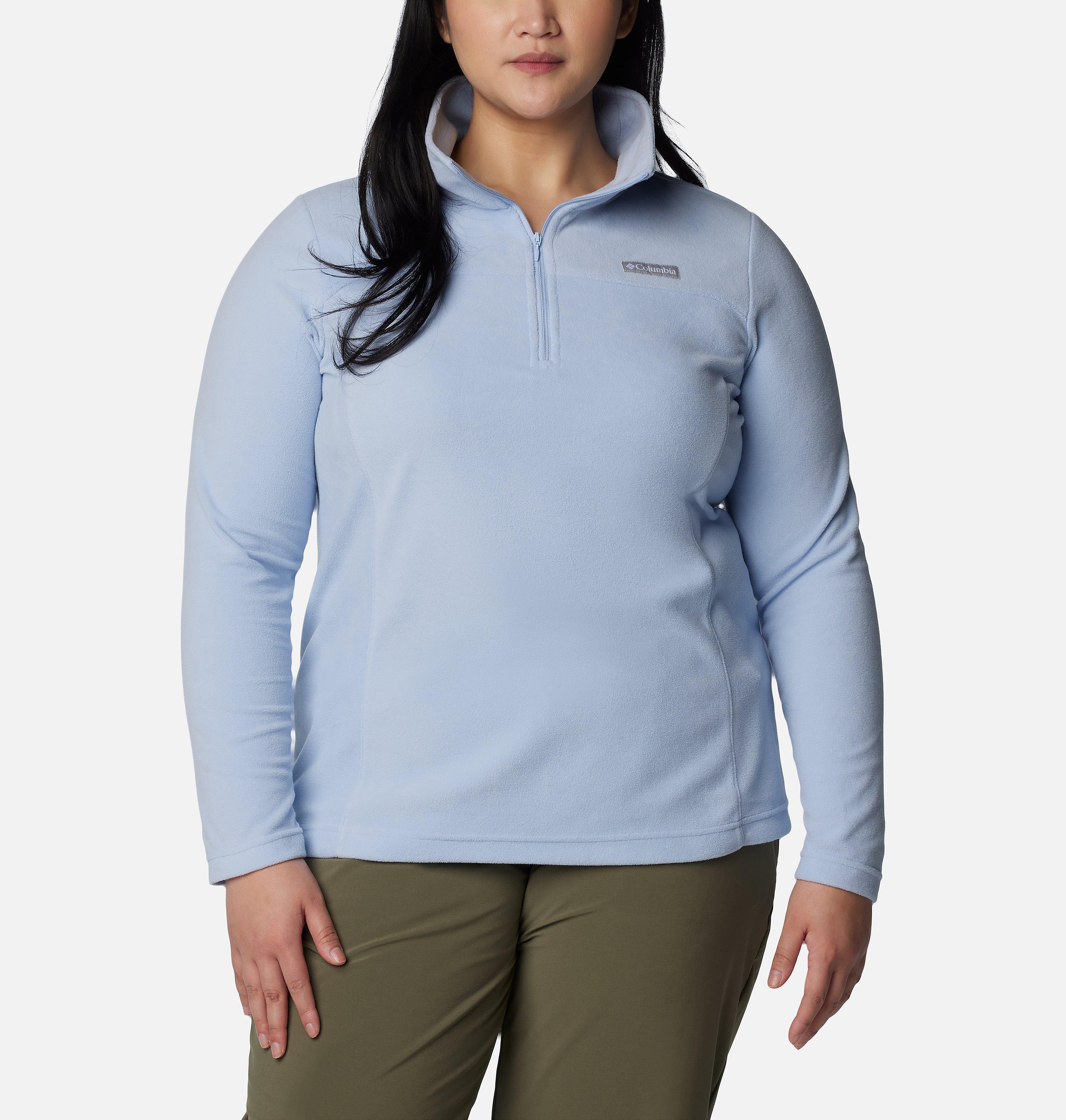 Women's Lake Aloha Half Zip Fleece Pullover - Plus Size 1