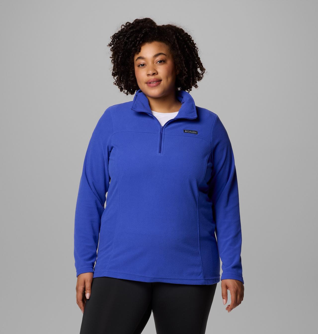 Women's Lake Aloha™ Half Zip Fleece Pullover - Plus Size 1