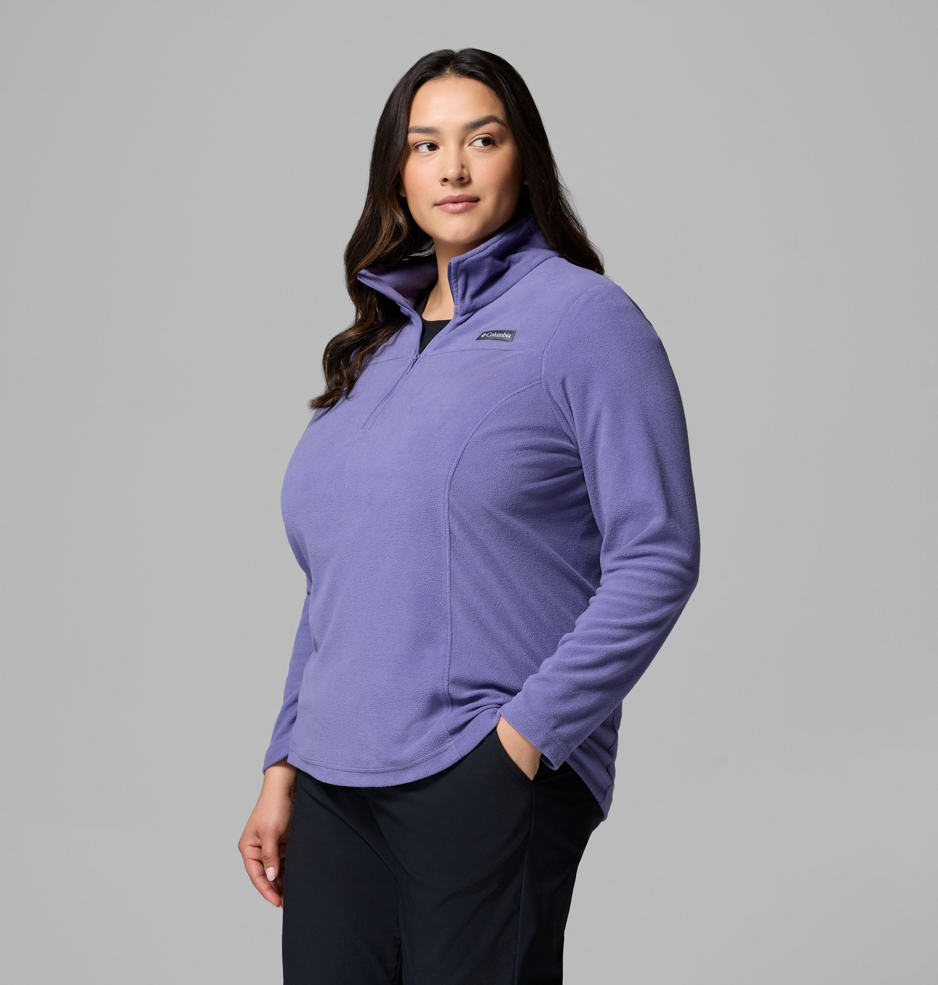 Women's Lake Aloha Half Zip Fleece Pullover - Plus Size | 525 | 1X 4