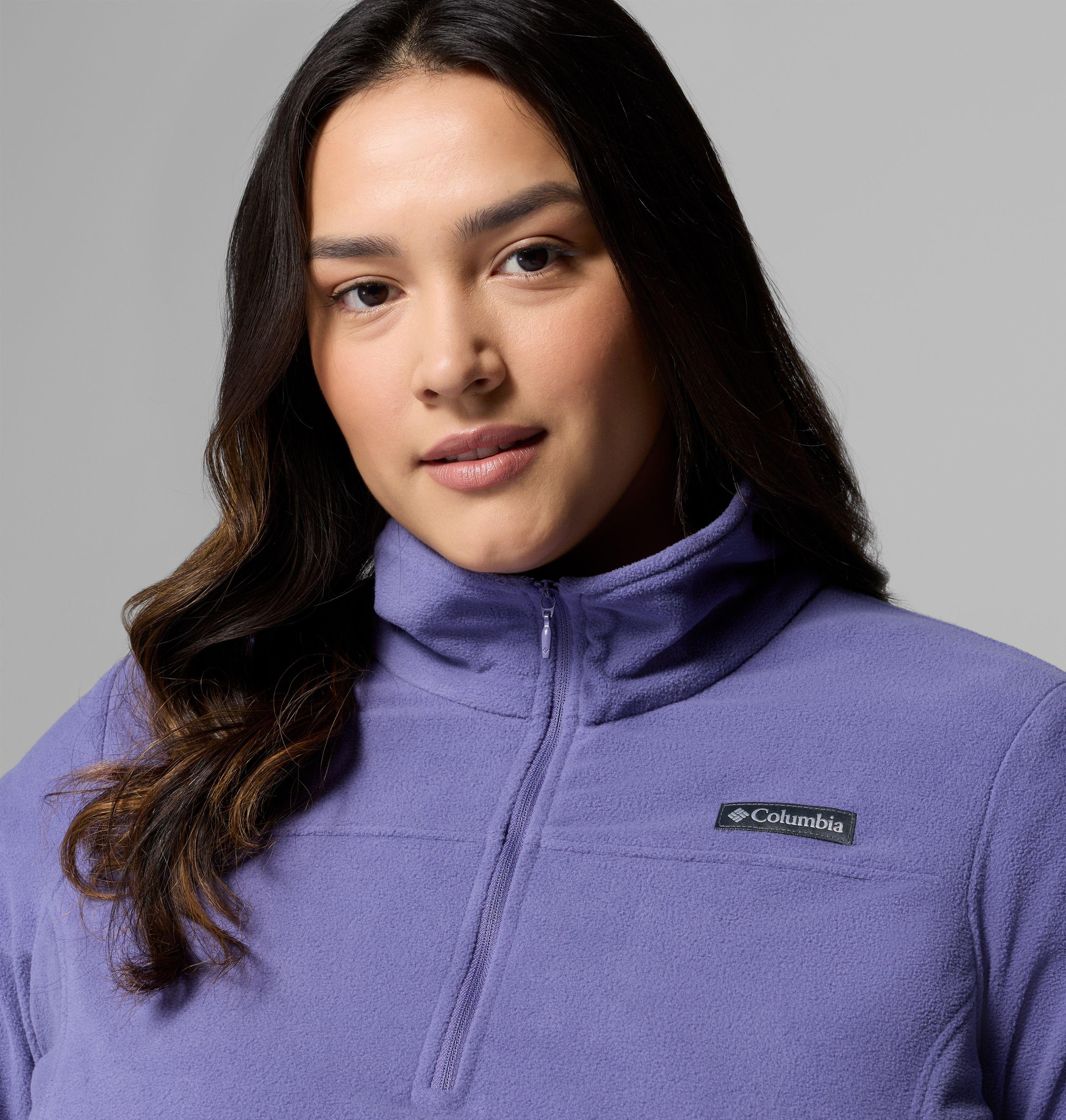 Women's Lake Aloha Half Zip Fleece Pullover - Plus Size | 525 | 1X 5