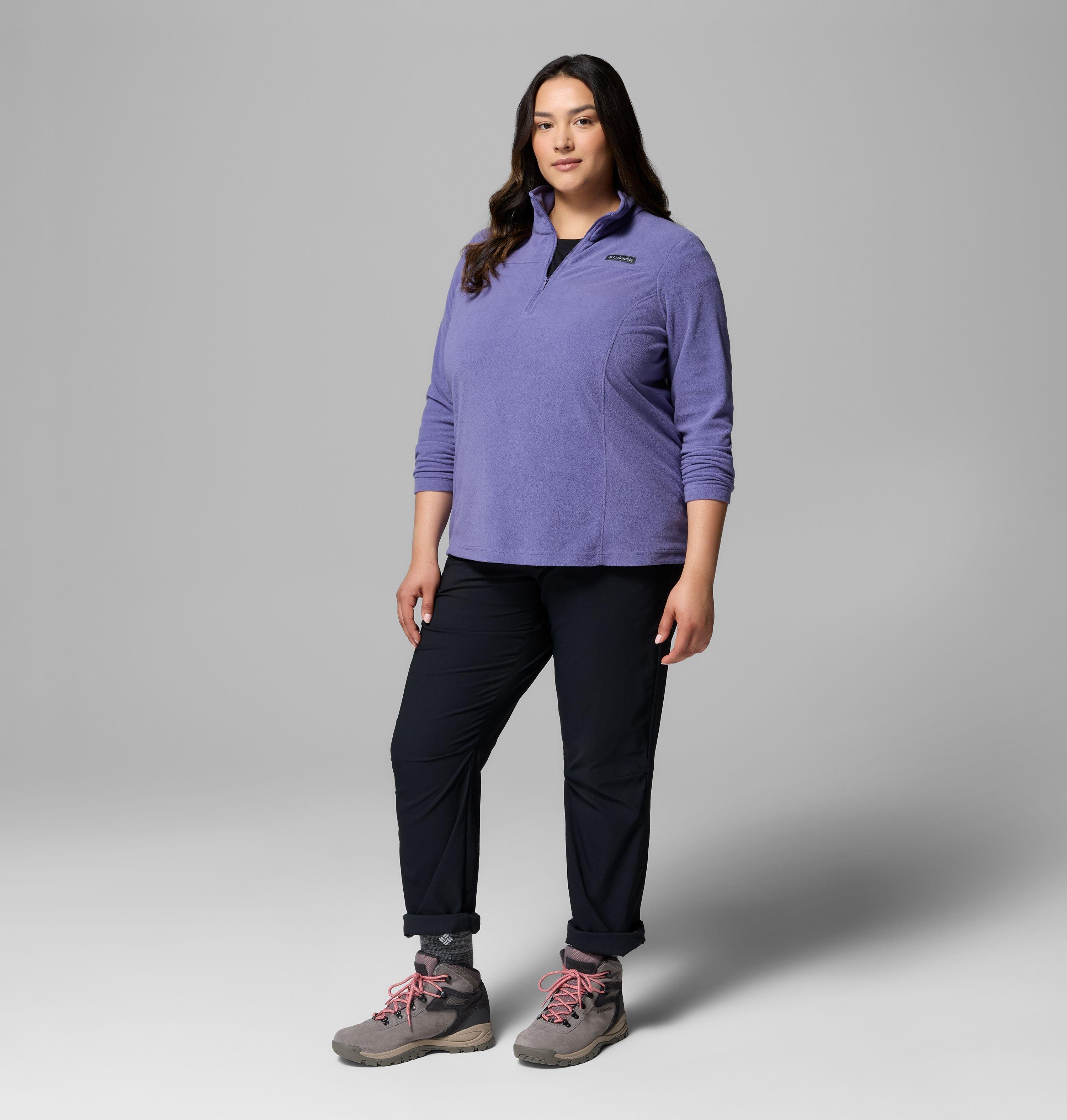 Women's Lake Aloha Half Zip Fleece Pullover - Plus Size | 525 | 1X 2