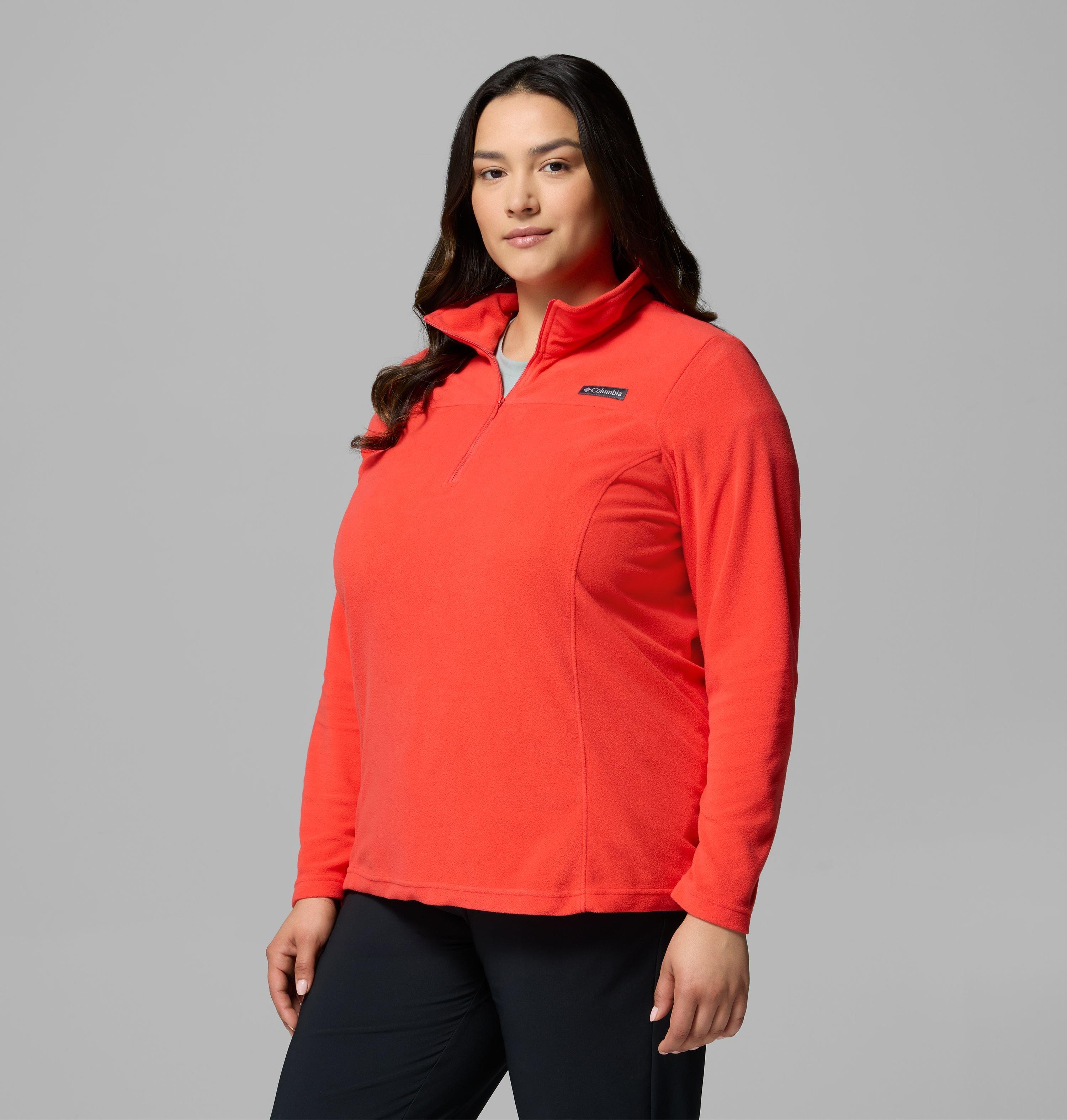Women's Lake Aloha Half Zip Fleece Pullover - Plus Size | 606 | 1X 4