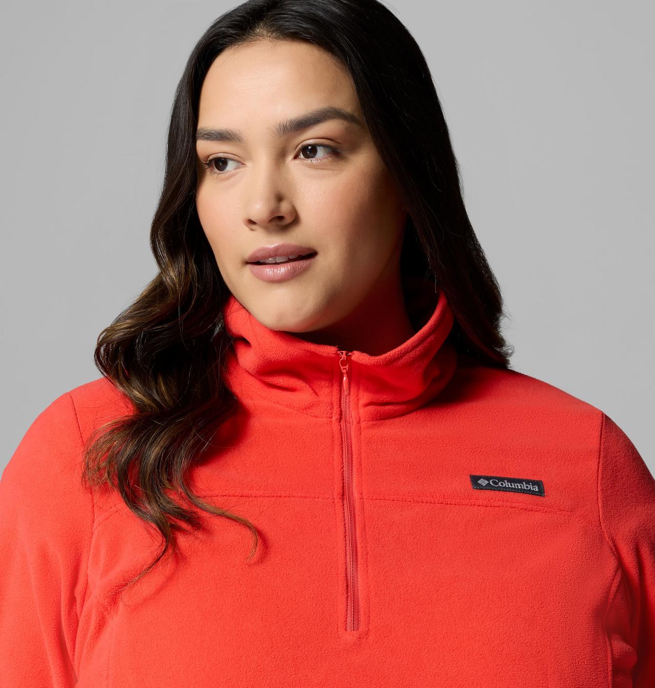 Women's Lake Aloha™ Half Zip Fleece Pullover - Plus Size | 606 | 3X 5