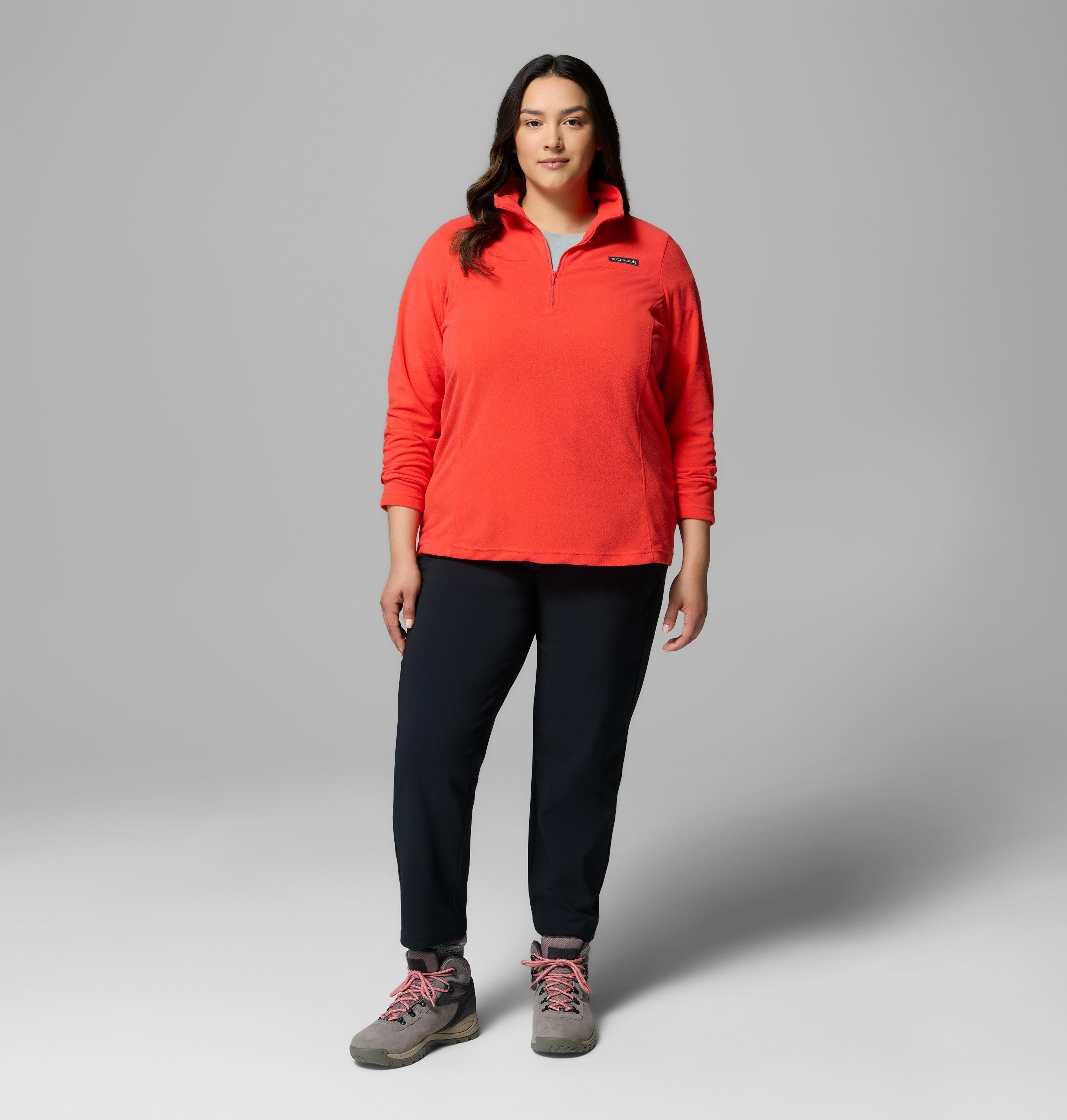 Women's Lake Aloha Half Zip Fleece Pullover - Plus Size | 606 | 1X 2