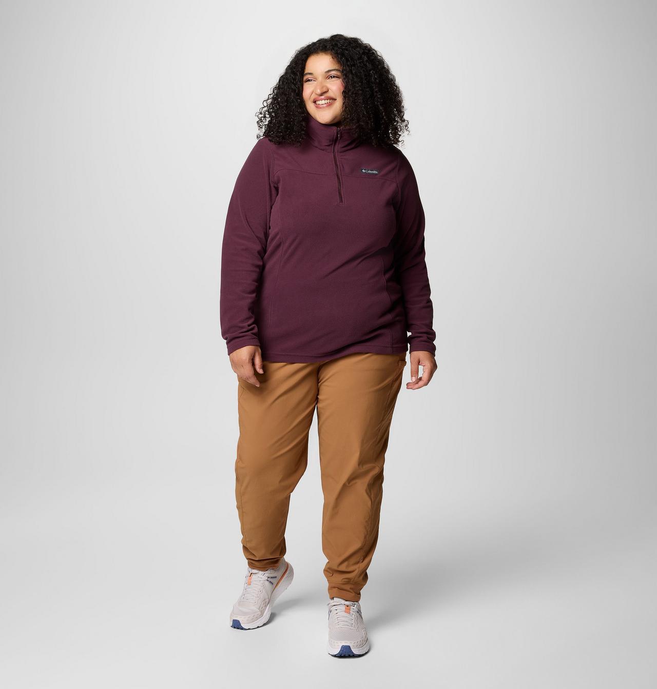 Women's Lake Aloha™ Half Zip Fleece Pullover - Plus Size 3