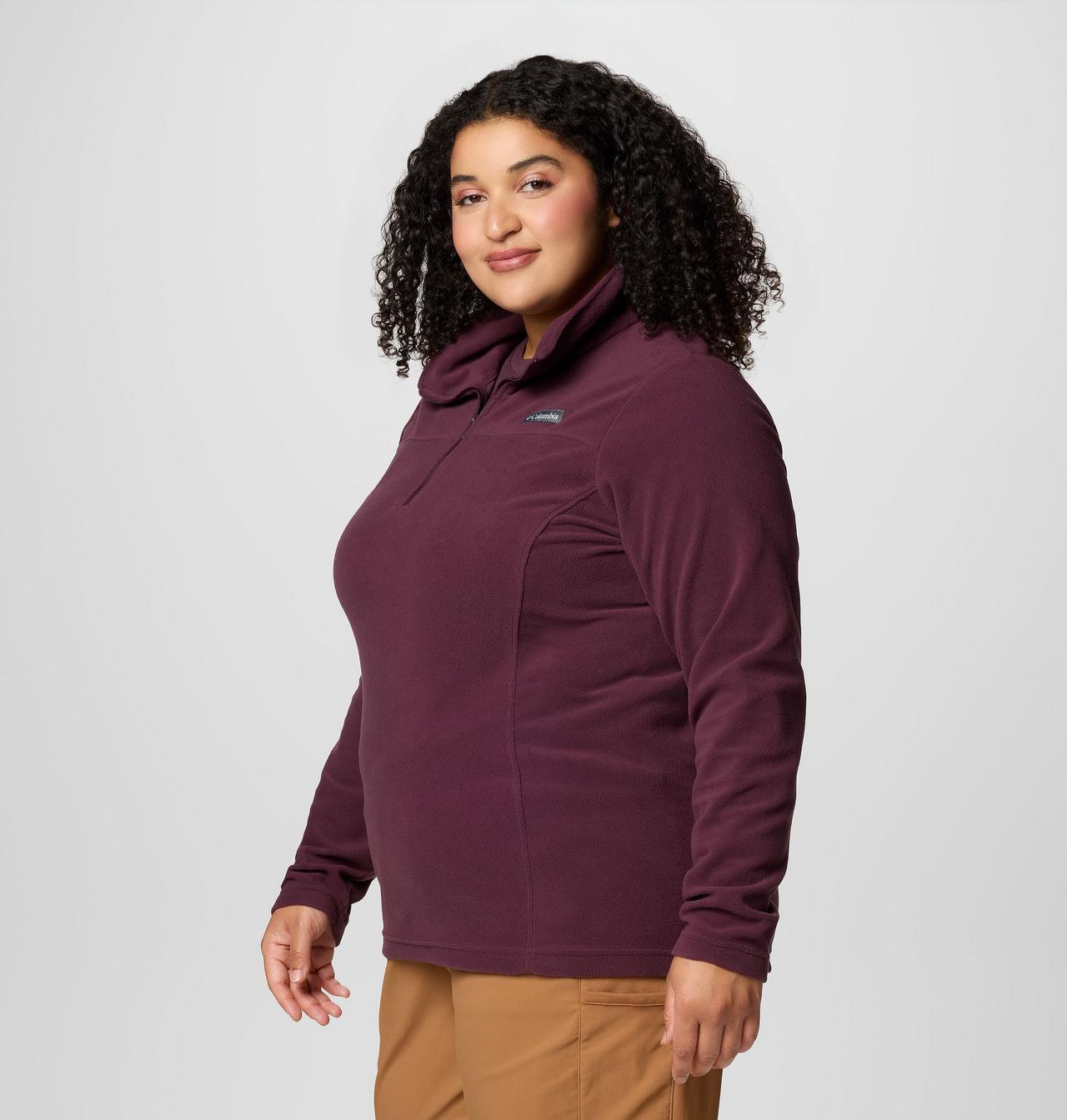 Women's Lake Aloha™ Half Zip Fleece Pullover - Plus Size 4