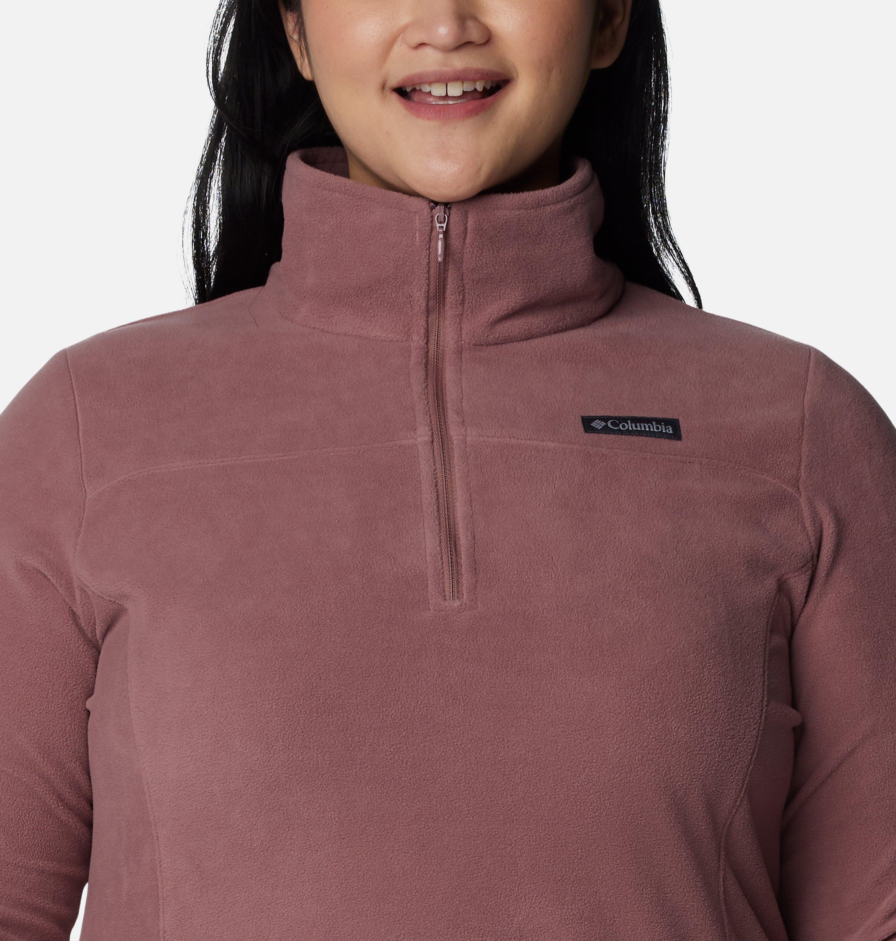 Women's Lake Aloha Half Zip Fleece Pullover - Plus Size 4