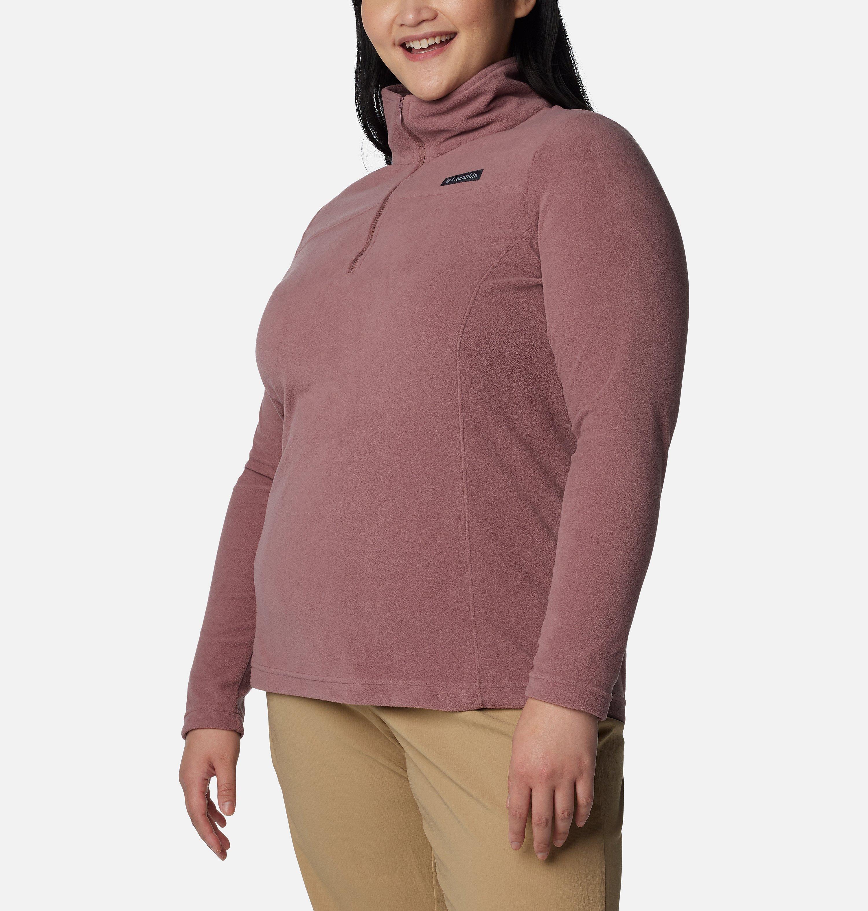 Women's Lake Aloha Half Zip Fleece Pullover - Plus Size 5