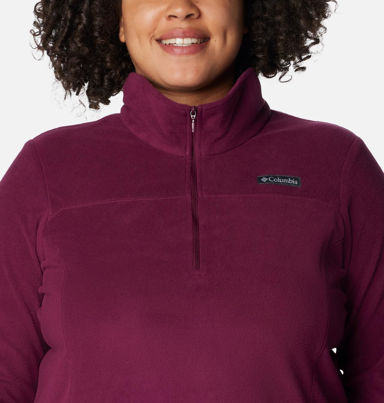 Women's Lake Aloha™ Half Zip Fleece Pullover - Plus Size 4