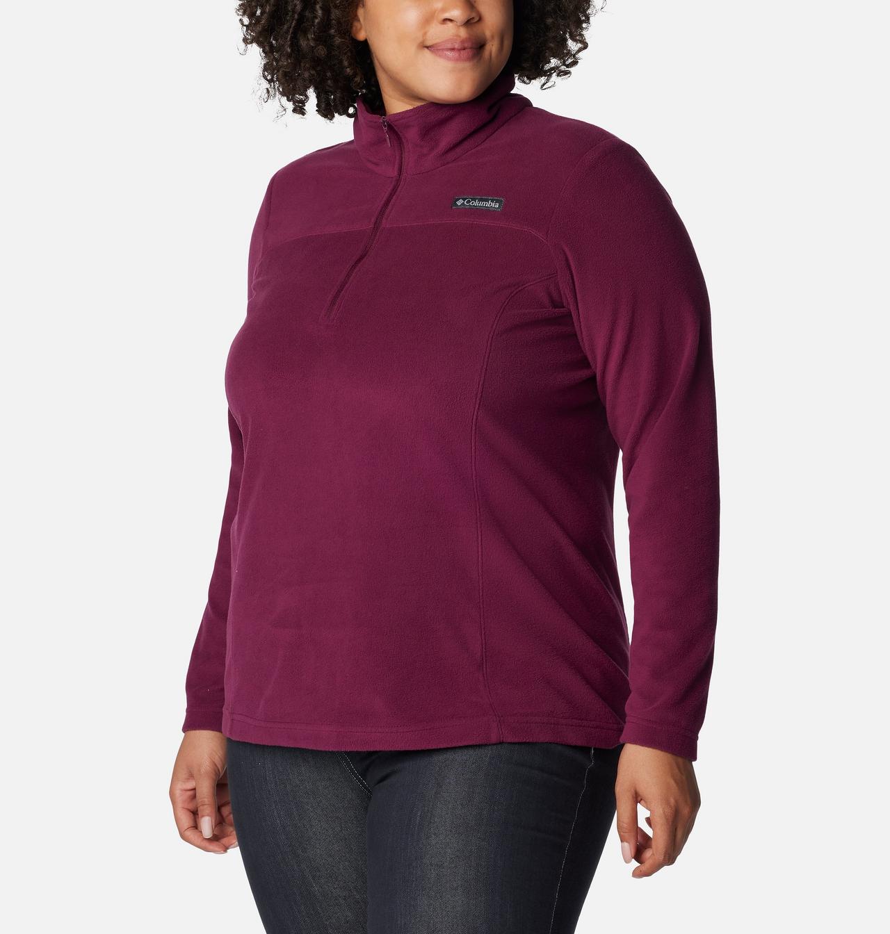 Women's Lake Aloha™ Half Zip Fleece Pullover - Plus Size 5