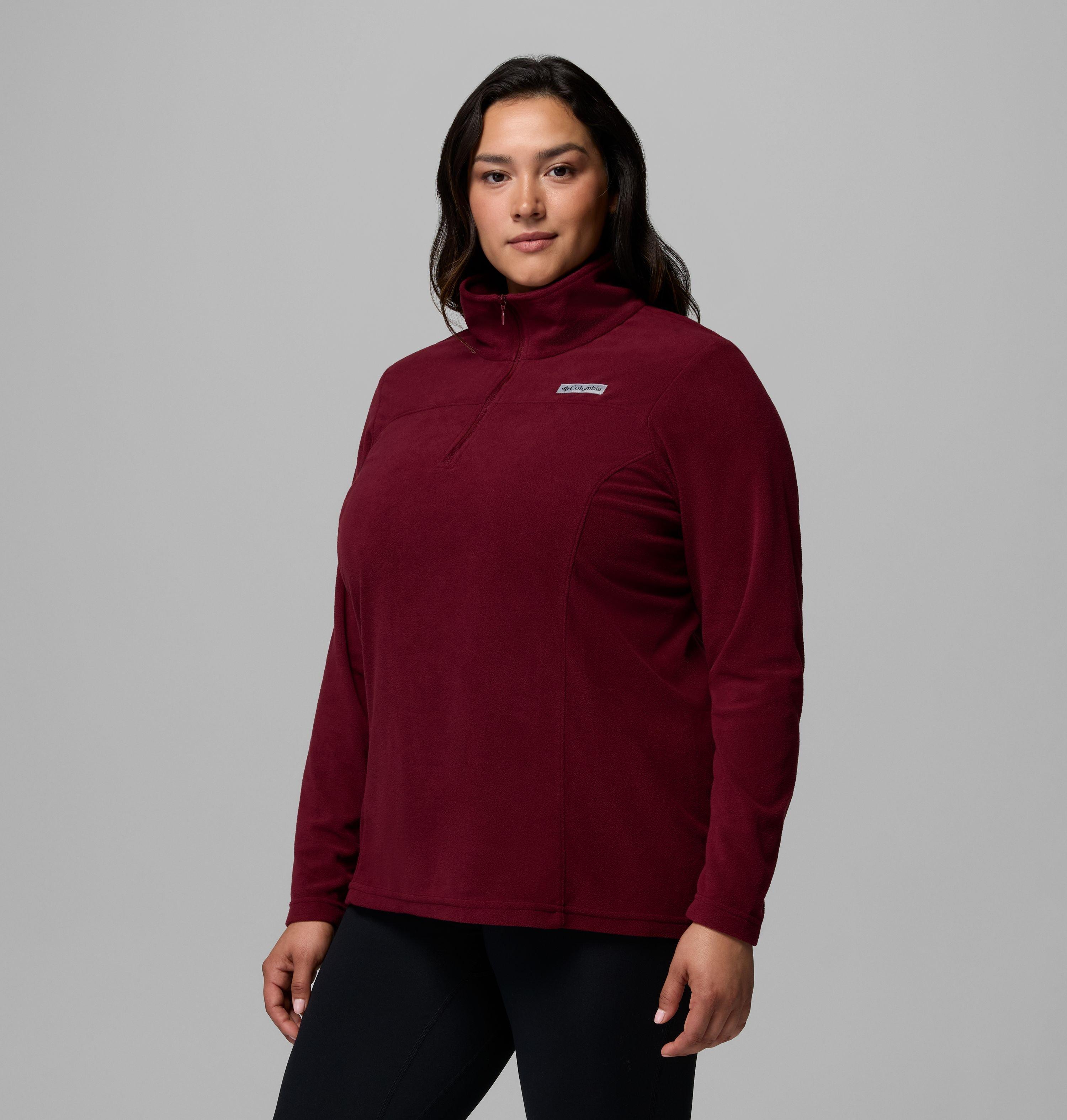 Women's Lake Aloha Half Zip Fleece Pullover - Plus Size 4