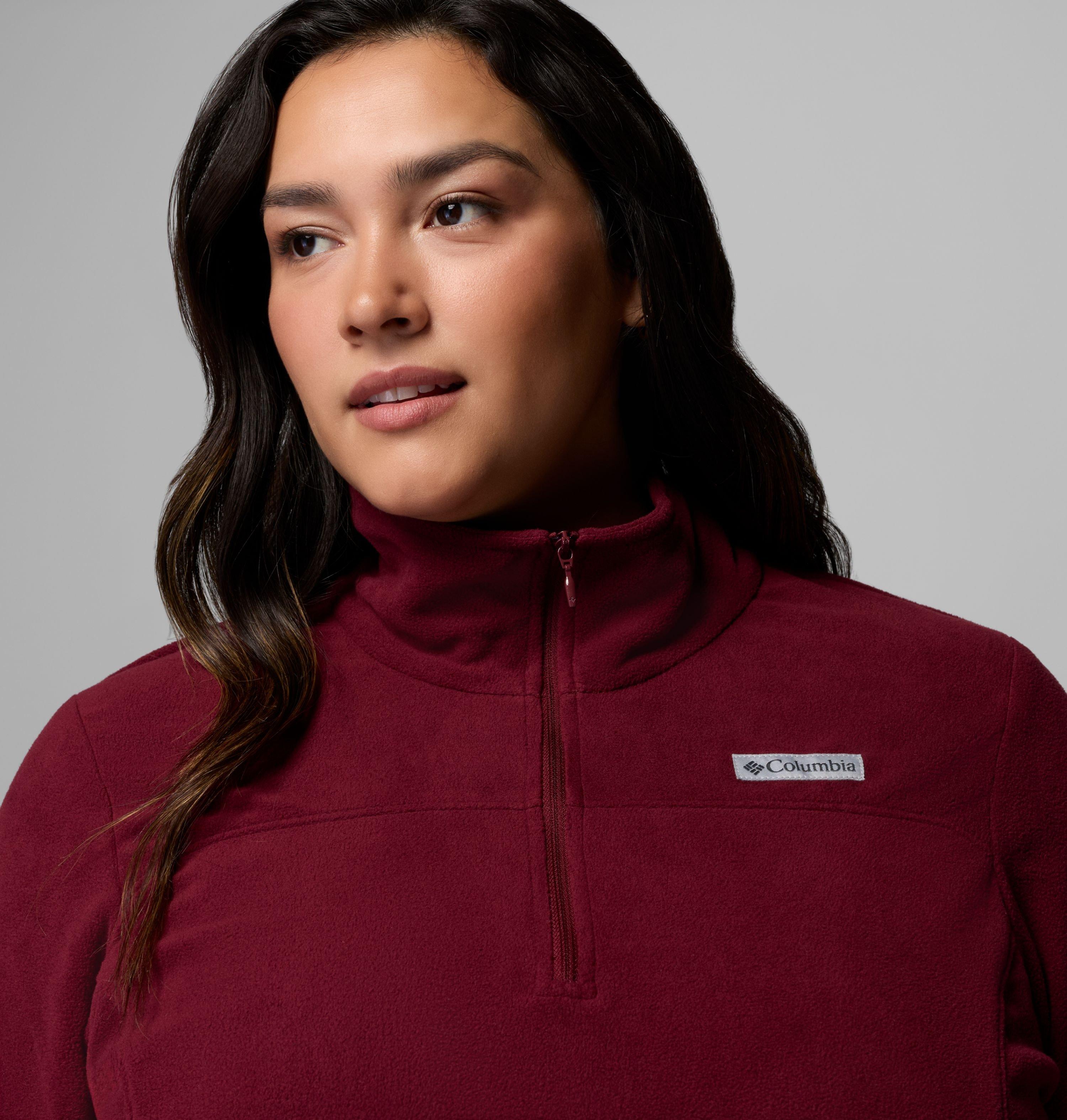 Women's Lake Aloha Half Zip Fleece Pullover - Plus Size 5