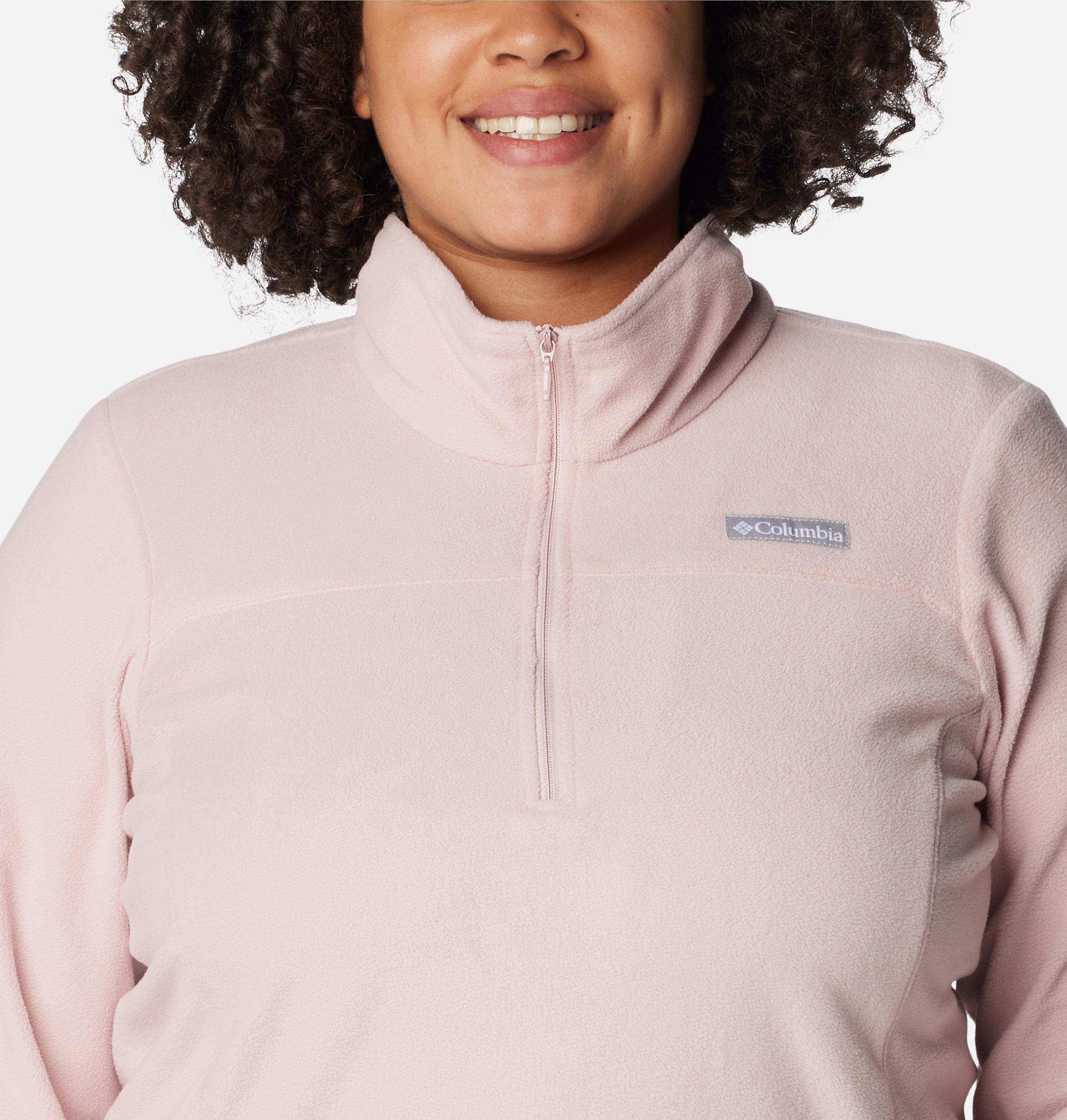 Women's Lake Aloha Half Zip Fleece Pullover - Plus Size 4
