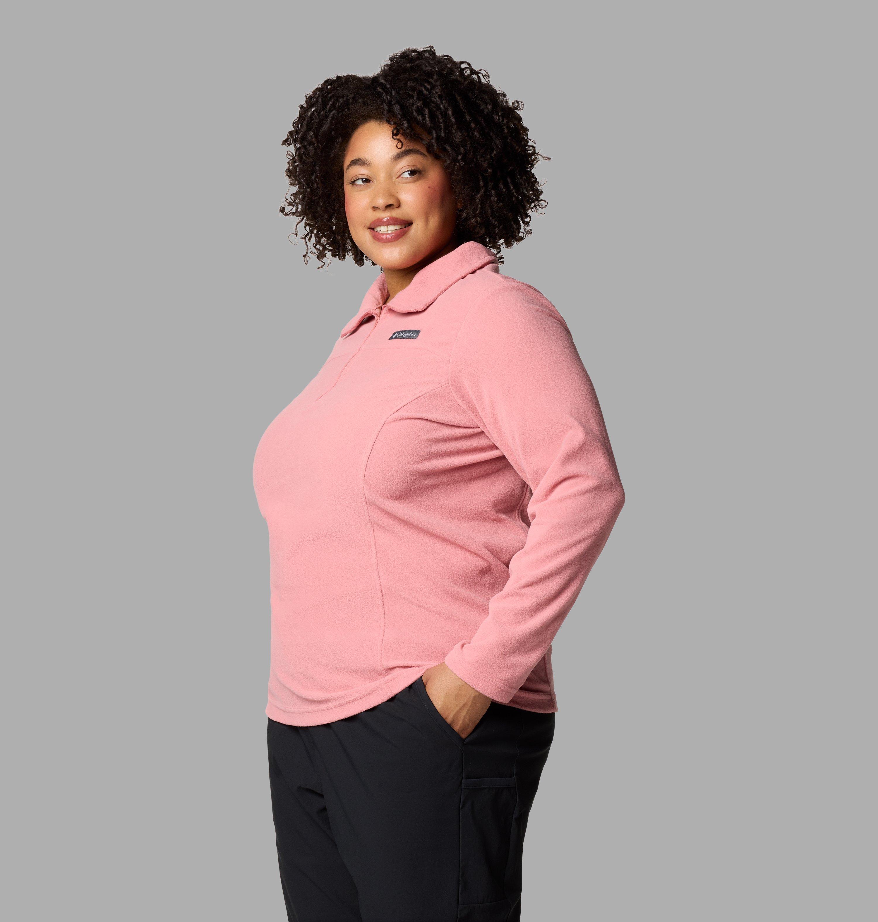 Women's Lake Aloha Half Zip Fleece Pullover - Plus Size 4