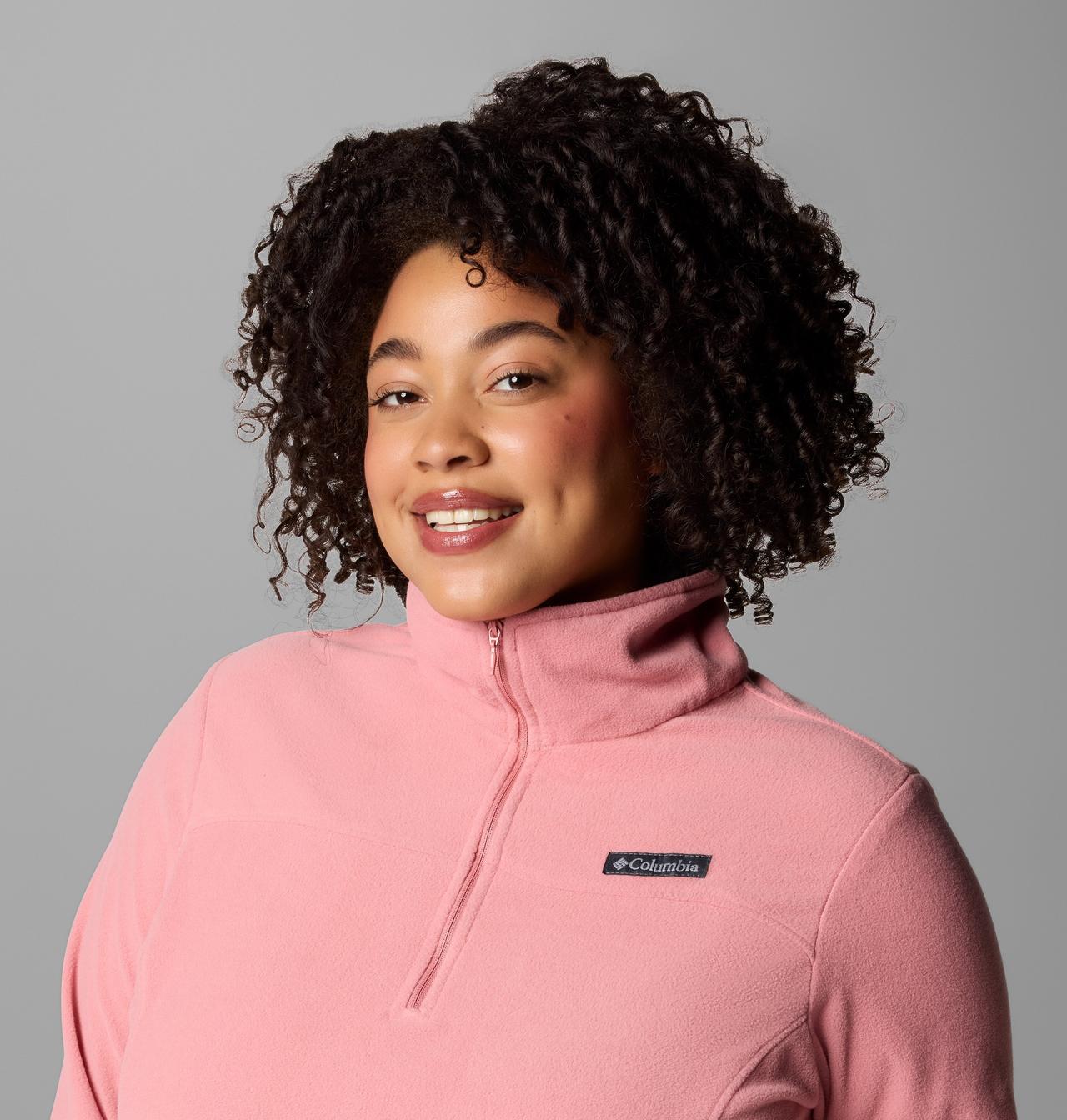 Women's Lake Aloha™ Half Zip Fleece Pullover - Plus Size 5