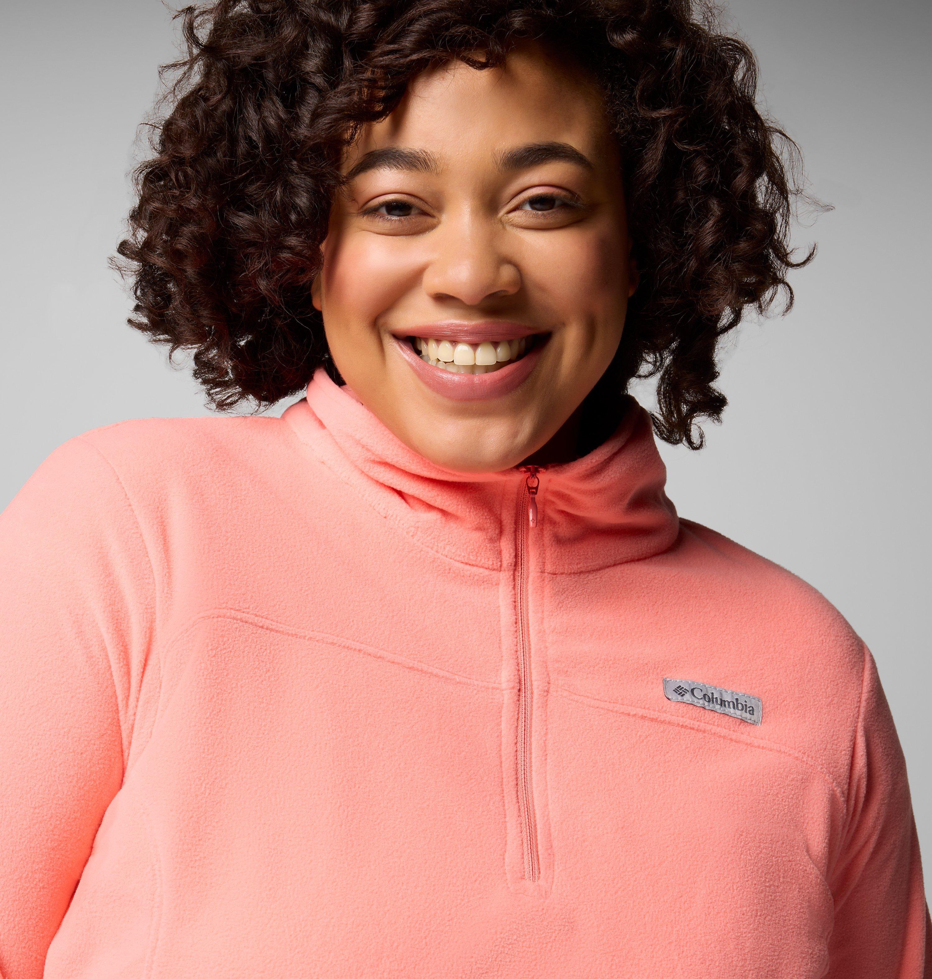 Women's Lake Aloha Half Zip Fleece Pullover - Plus Size 4