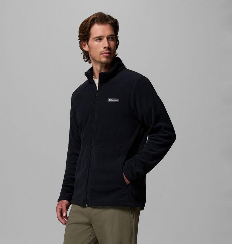 Men's Castle Dale Fleece Jacket, Color: Black, image 4