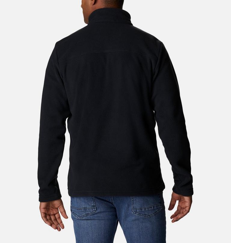 Men's Castle Dale Fleece Jacket, Color: Black, image 2