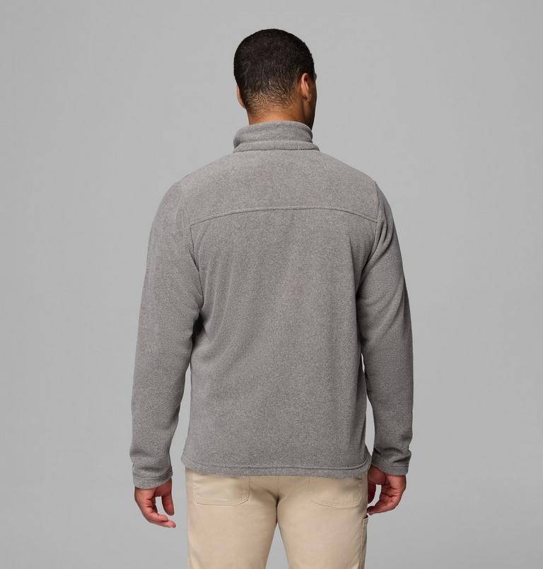 Men's Castle Dale Fleece Jacket, Color: Charcoal Heather, image 3