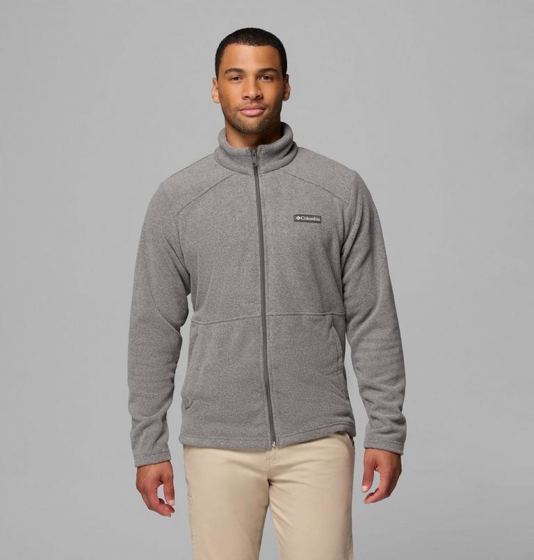Men's Castle Dale Fleece Jacket, Color: Charcoal Heather, image 1