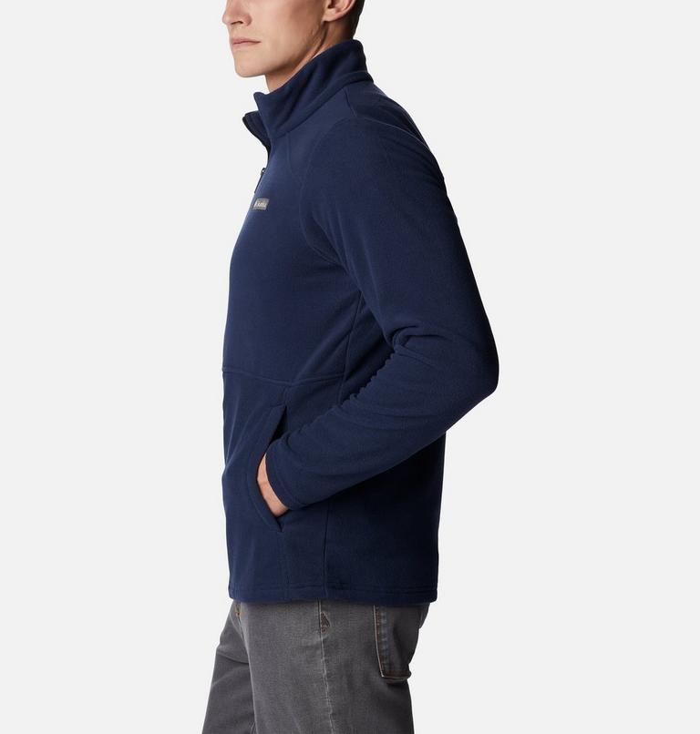 Men's Castle Dale Fleece Jacket, Color: Collegiate Navy, image 3