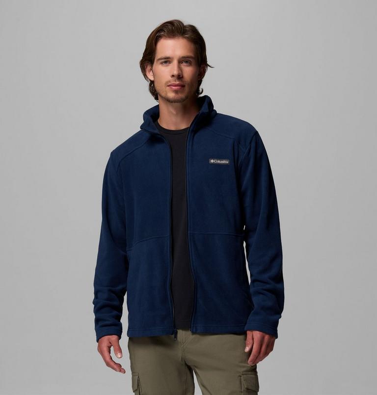 Men's Castle Dale Fleece Jacket, Color: Collegiate Navy, image 5