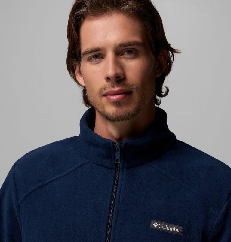 Men's Castle Dale Fleece Jacket, Color: Collegiate Navy, image 6
