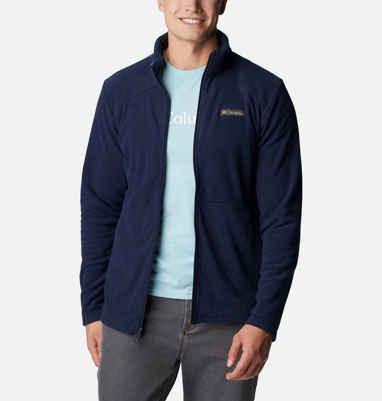 Men's Castle Dale Fleece Jacket, Color: Collegiate Navy, image 6