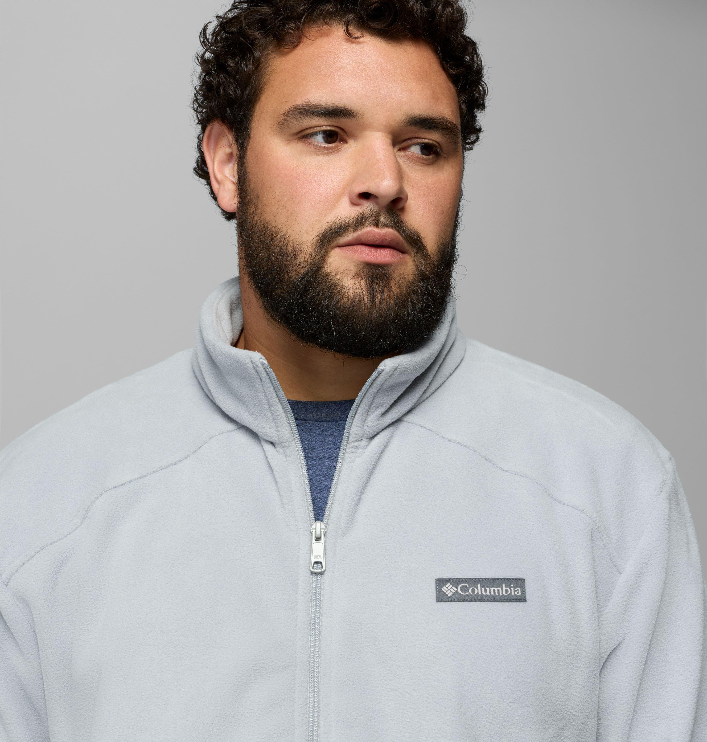 Men's Castle Dale Full Zip Fleece Jacket - Big | 039 | 6X 6