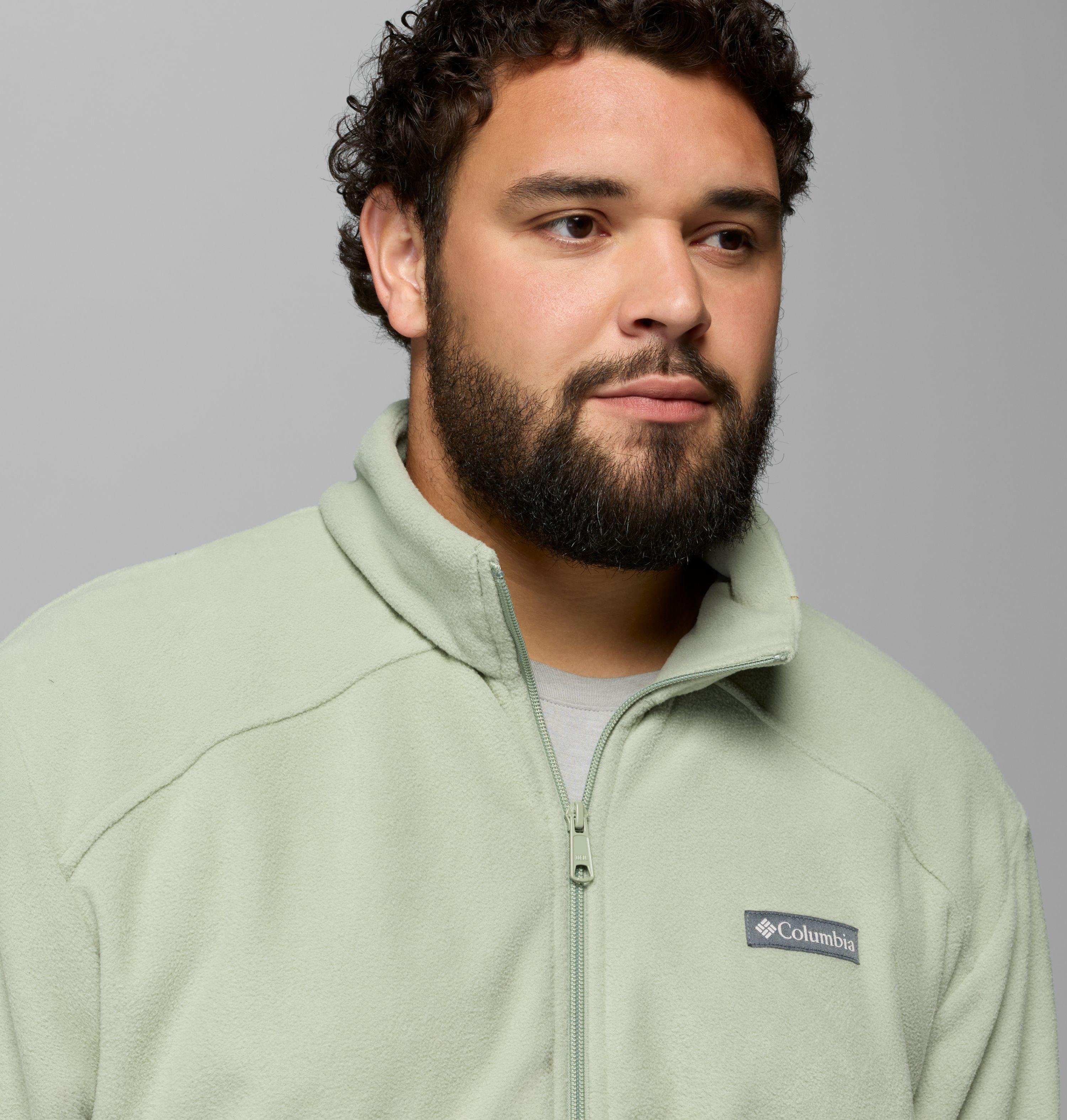 Men's Castle Dale Full Zip Fleece Jacket - Big | 348 | 6X 6