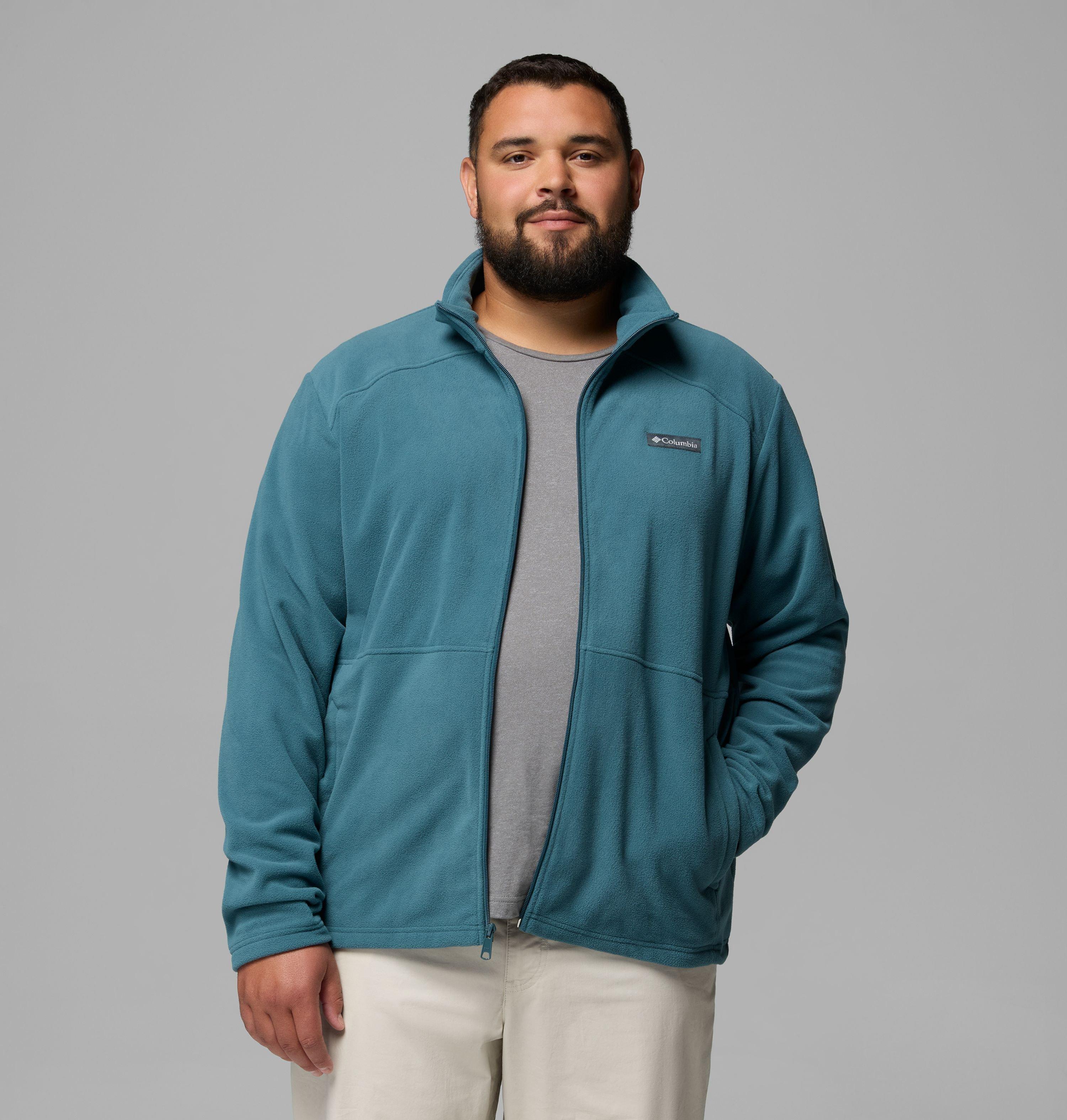 Men's Castle Dale Full Zip Fleece Jacket - Big | 429 | 6X 5