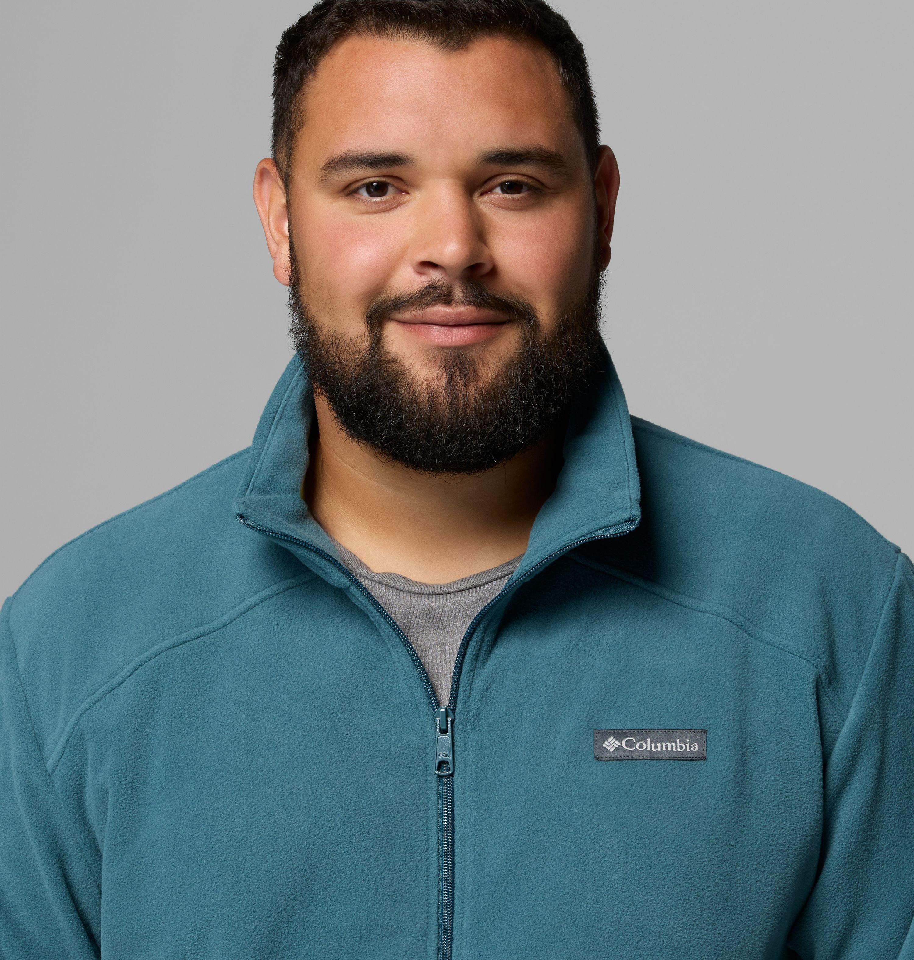 Men's Castle Dale Full Zip Fleece Jacket - Big | 429 | 6X 6